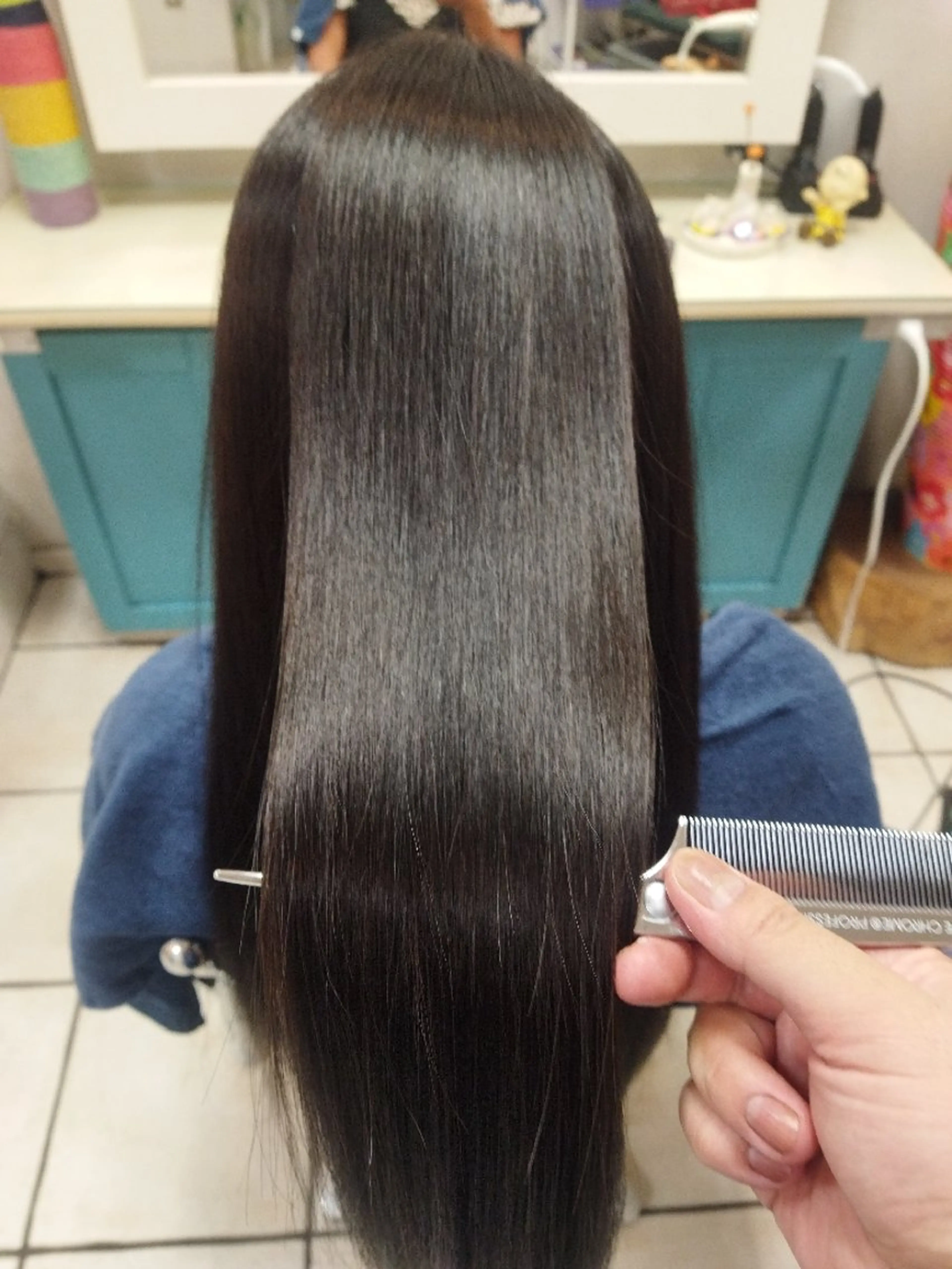 ロング 髪質改善 縮毛矯正 美容室C-Rabs所属・美容室C-Rabs Hiroのヘアスタイル