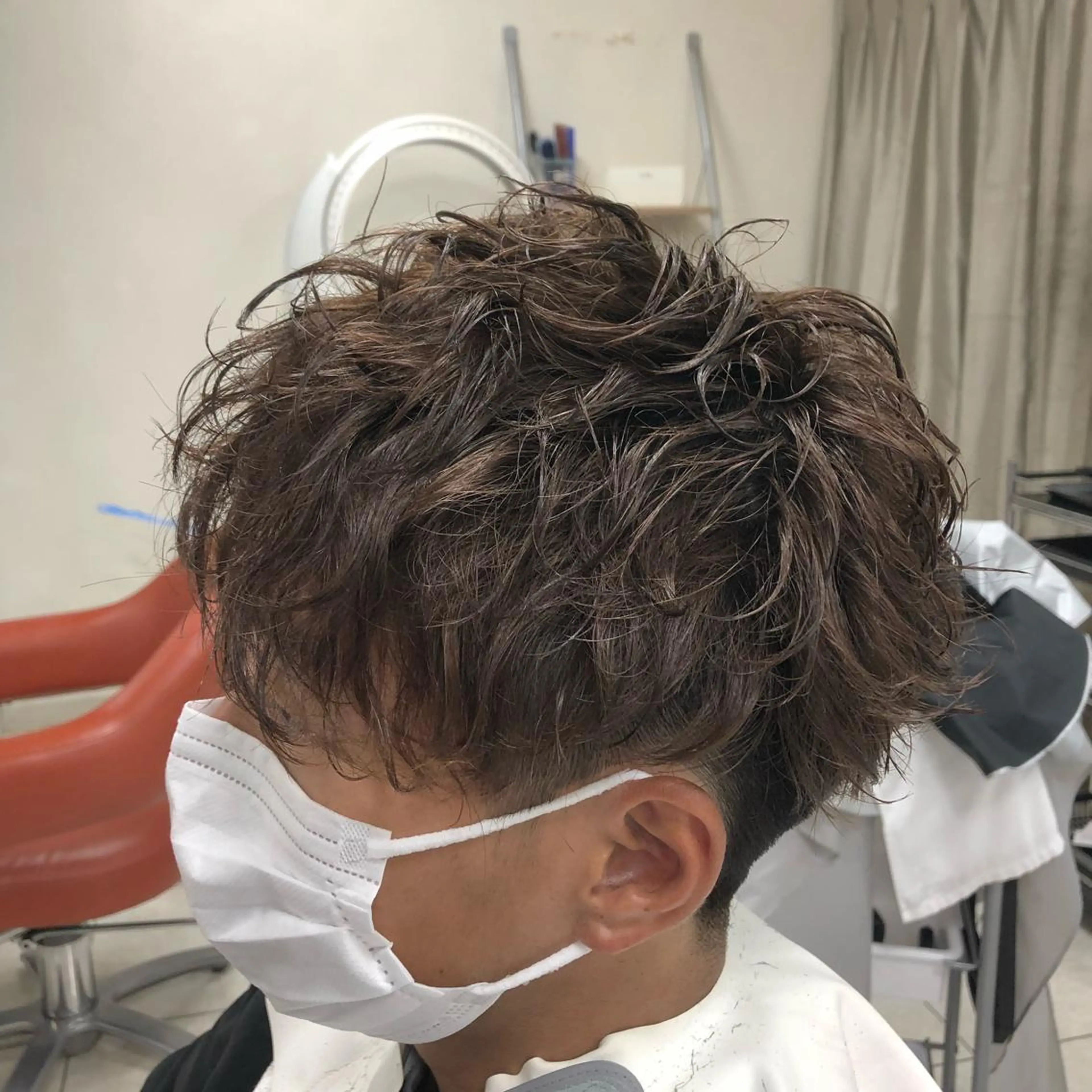 パーマ メンズ 髪質改善ケア特化 石田のヘアスタイル