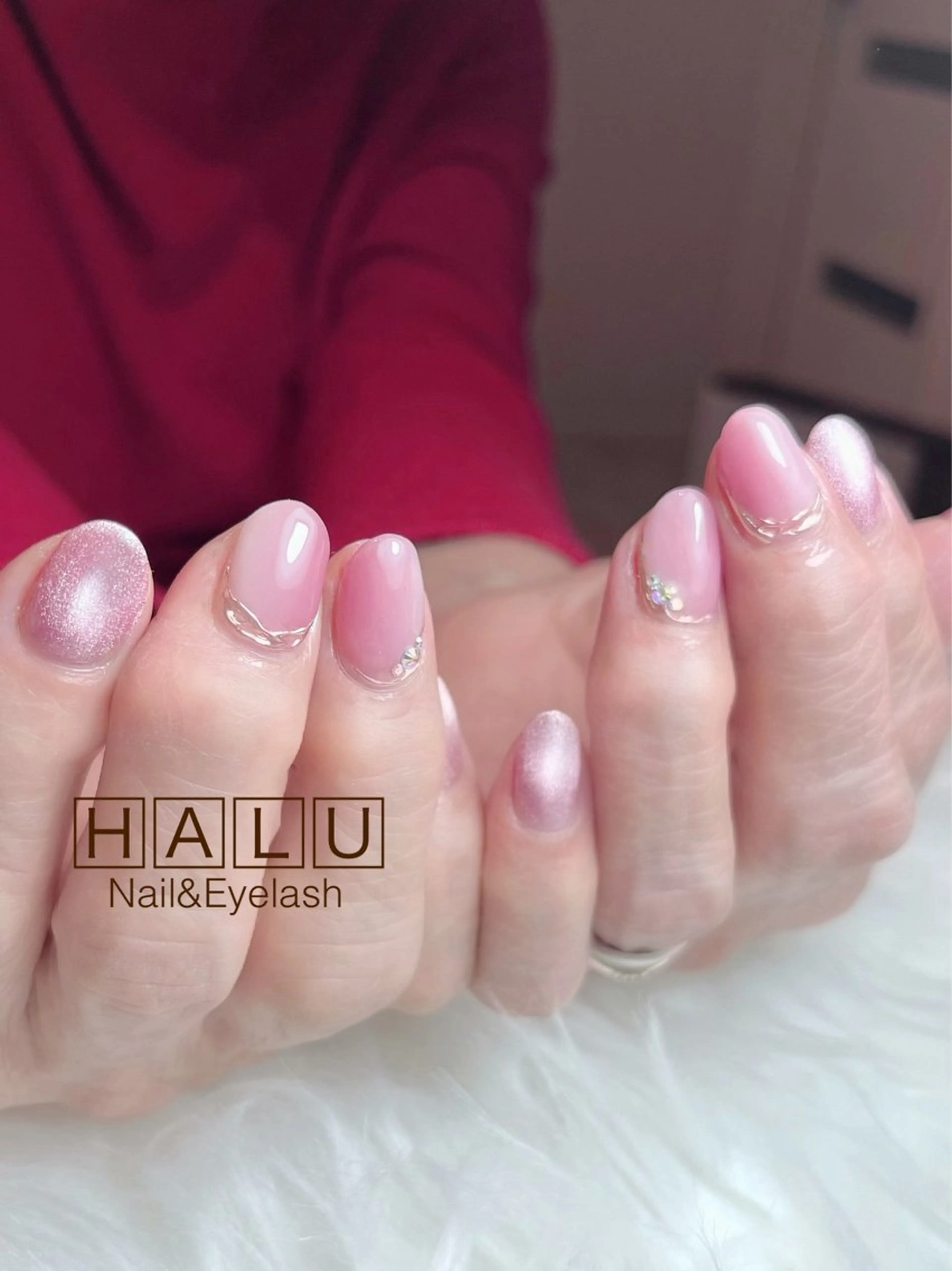 ネイル グラデーション HALU ハルのネイルデザイン