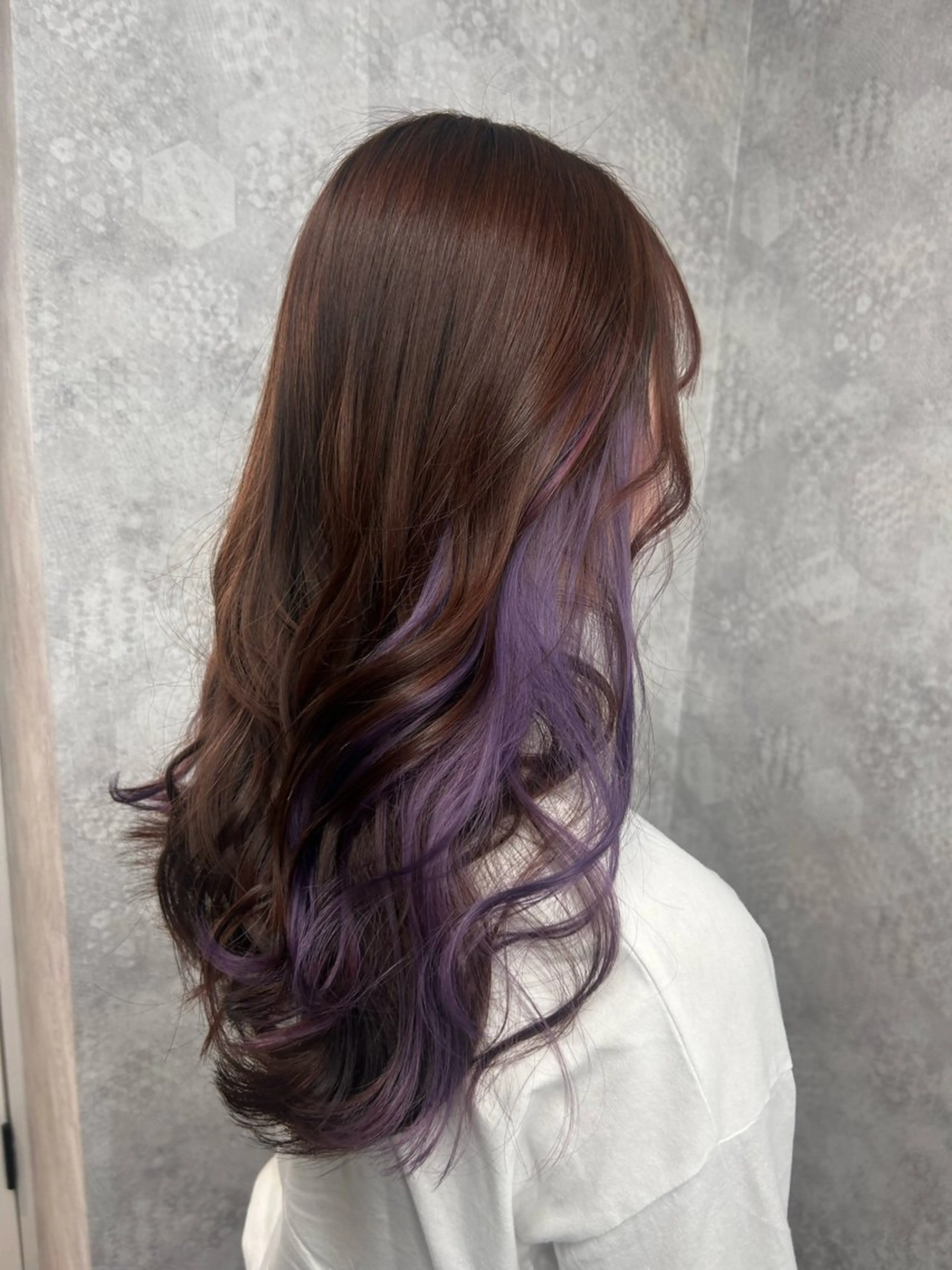 セミロング カラー ヘアアレンジ カット ヘアカラー トリートメント ヘアセット 💕ブリーチ/ヘアメ 🎀YUUKAのヘアスタイル