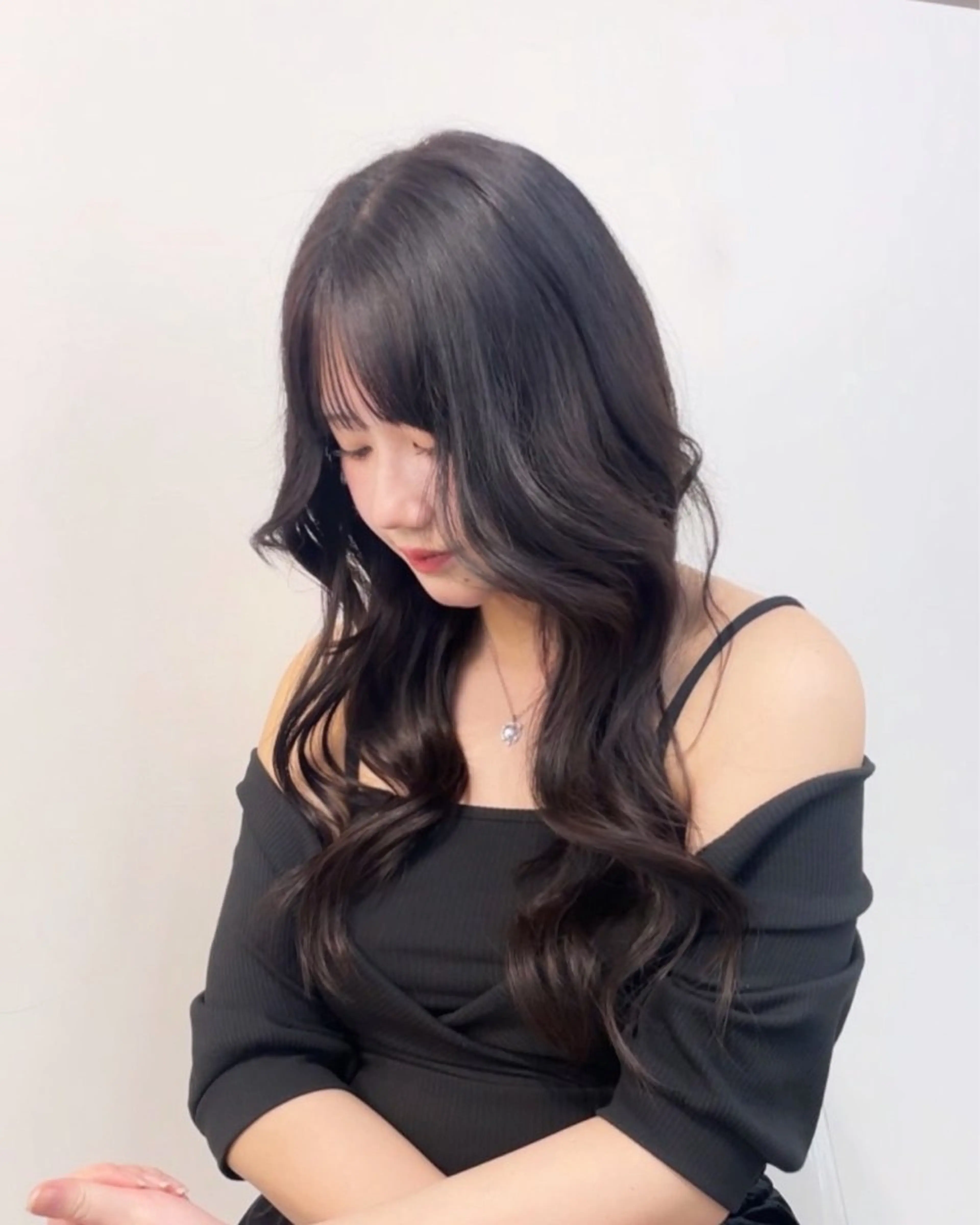 ロング カラー カット ヘアカラー トリートメント 🦋韓国系指名No1 店長/圓山 祐也🦋のヘアスタイル