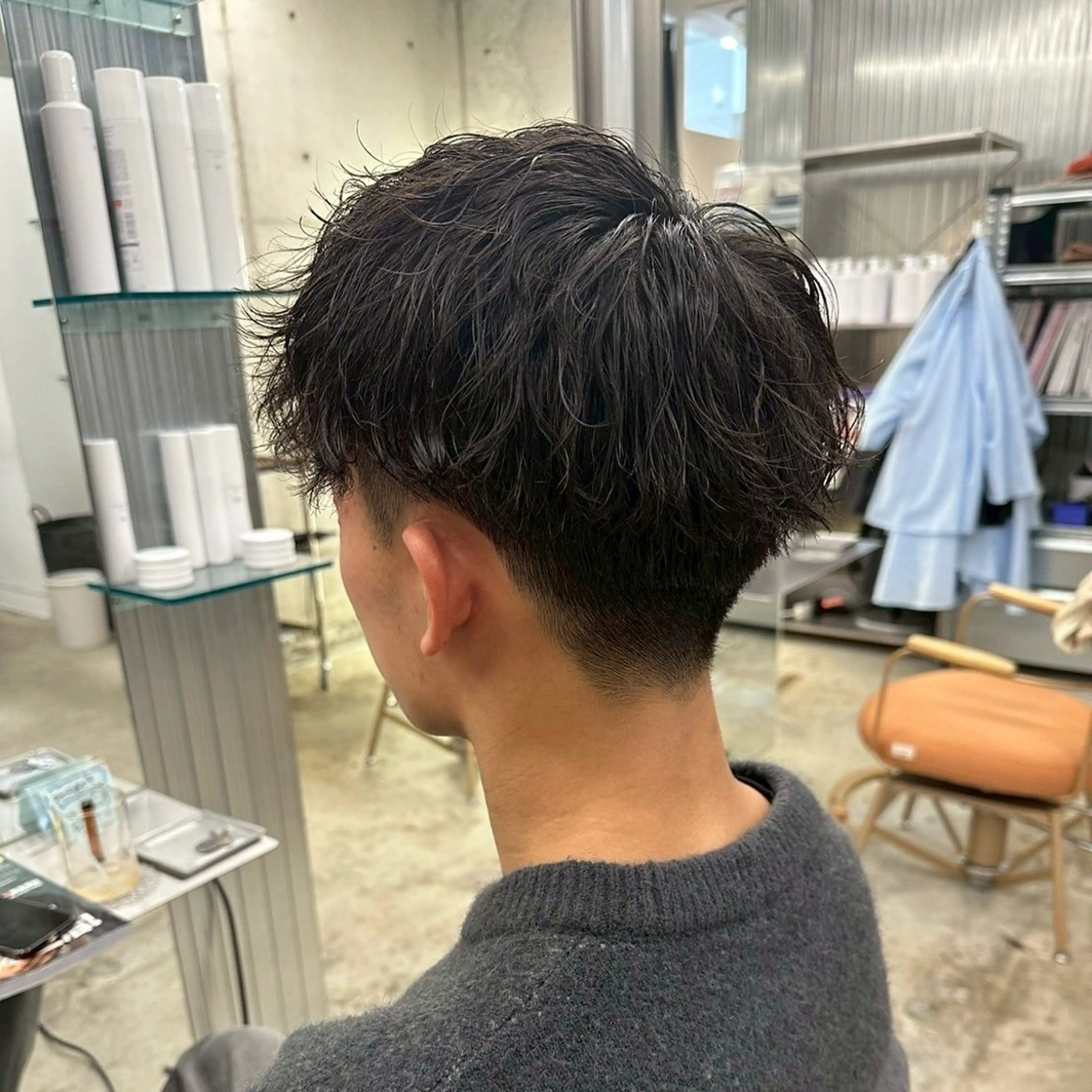 ショート パーマ メンズ LOMARLIE YUSUKE🫧のヘアスタイル