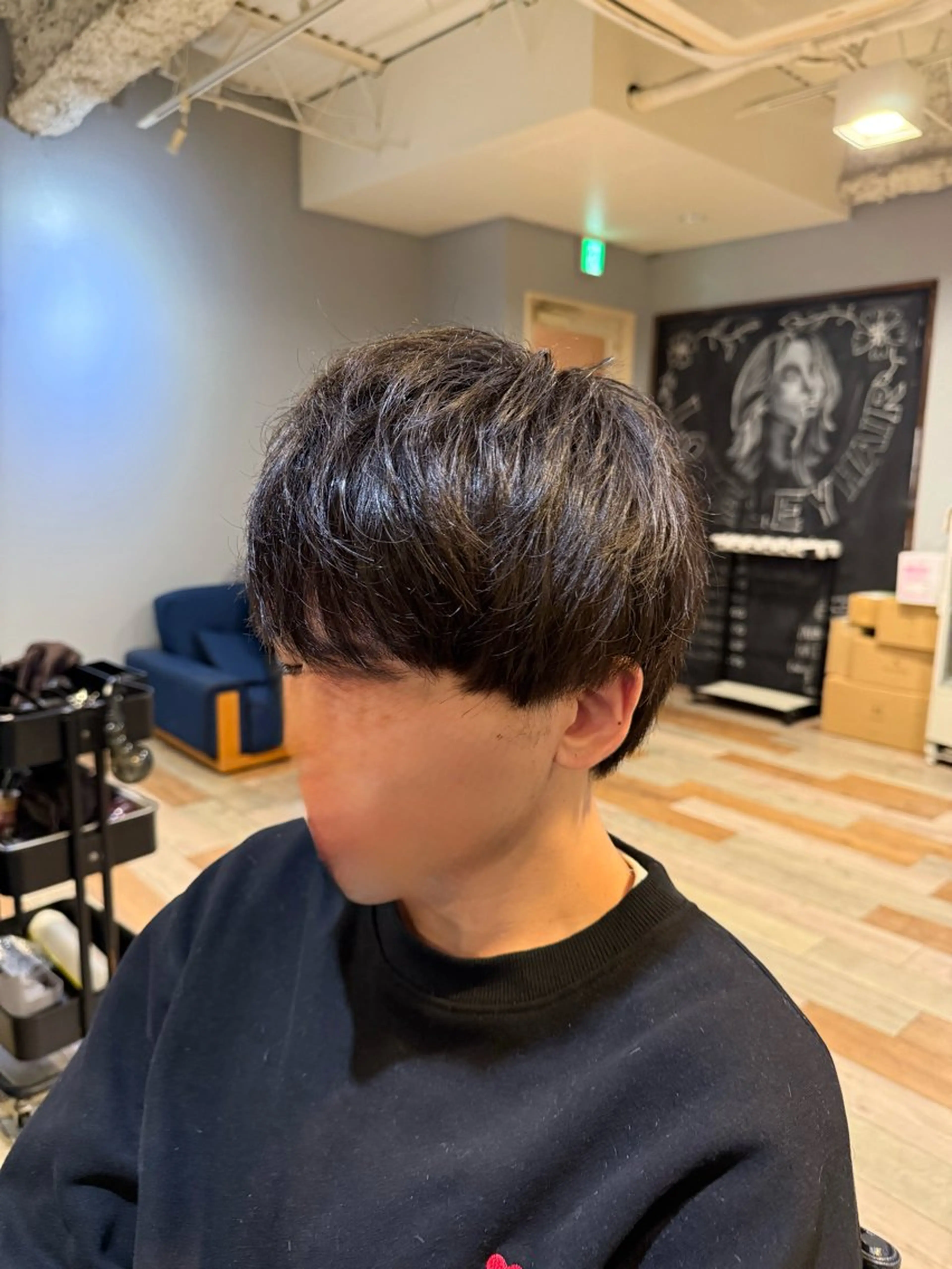 メンズ マッシュ メンズパーマ カット パーマ 縮毛矯正 メンズカット/パーマ 艶カラーTAIGA︎のヘアスタイル