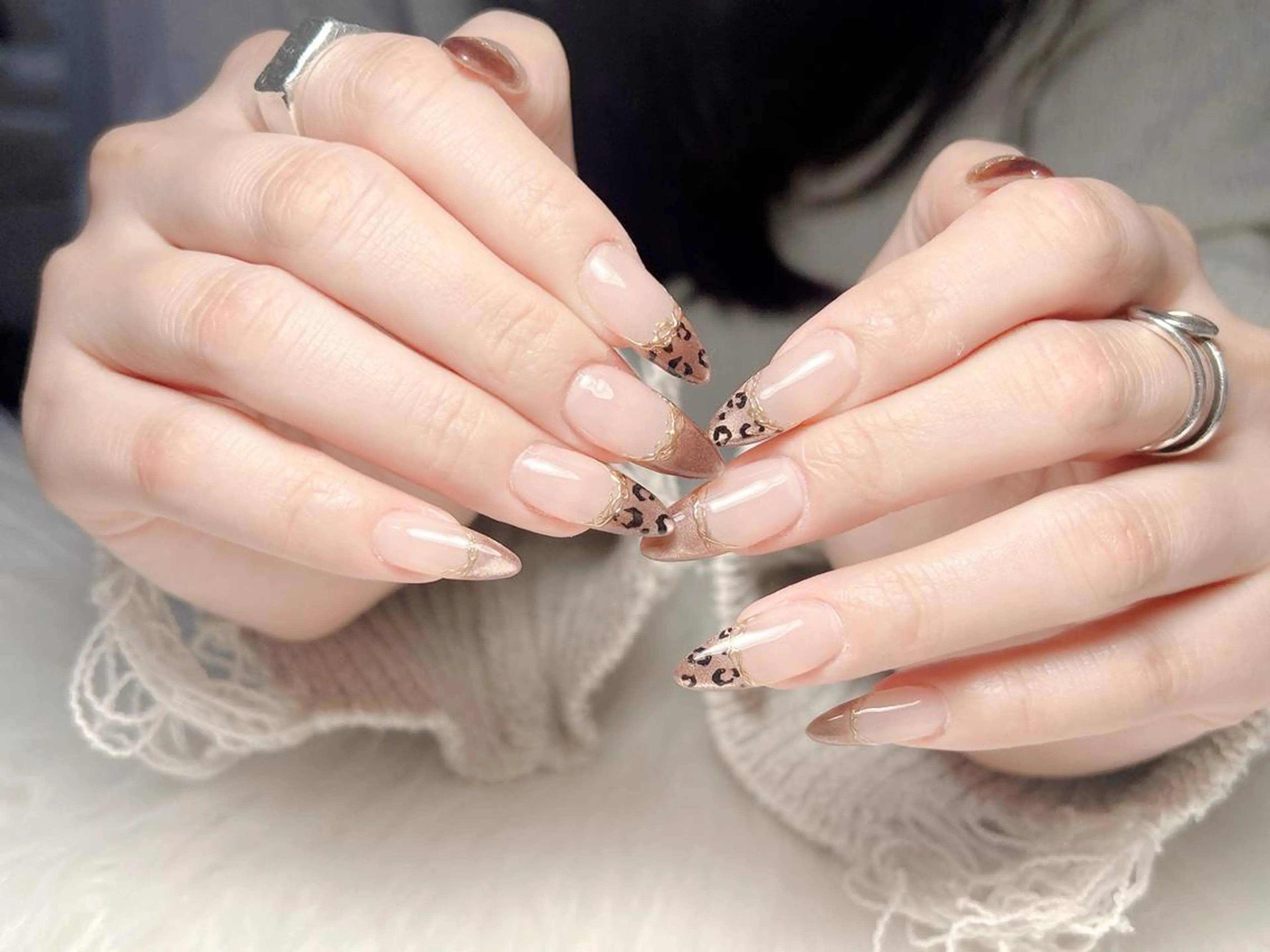 ネイル アートネイル フラワーネイル フレンチネイル グラデーション マグネットネイル 🎀Yumi✨ ミキネイルサロン池袋のネイルデザイン