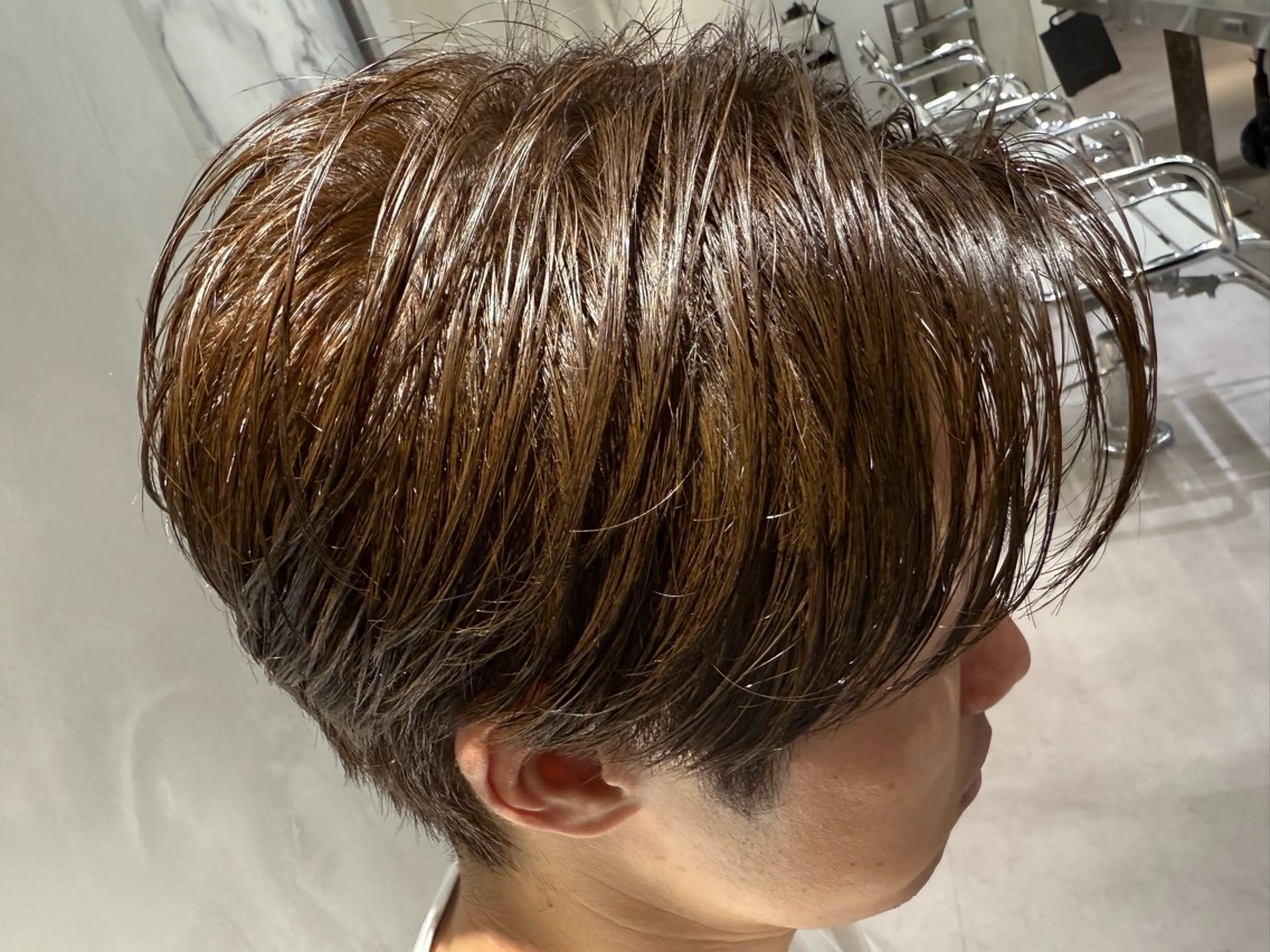 ショート カラー メンズ 【MEN'S HAIR U】 渋谷 メンズサロン所属・金田 颯太のヘアスタイル