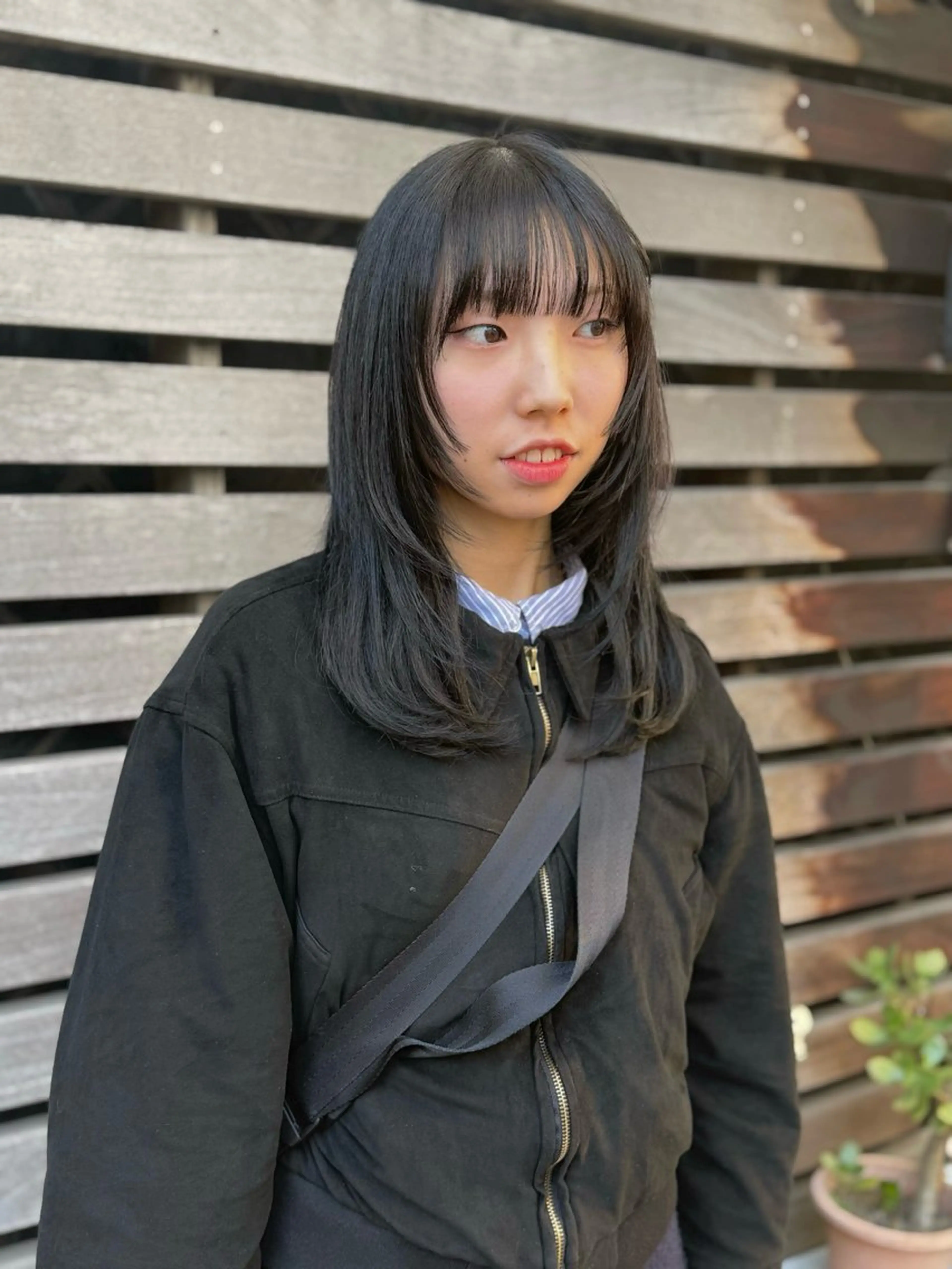 セミロング エクステ ウルフレイヤー エクステ/kokiのヘアスタイル