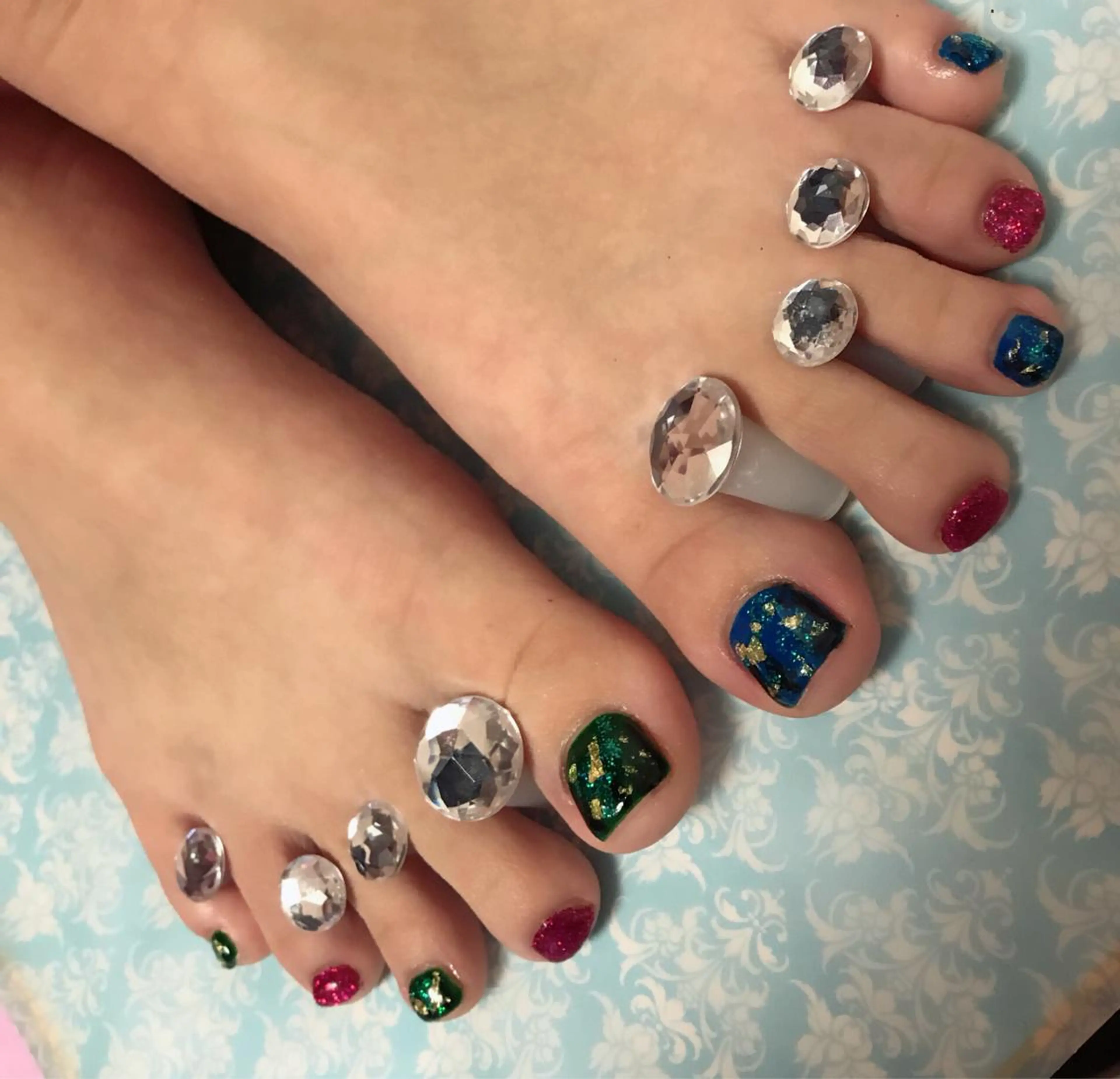 ネイル フットネイル フットネイル Nail Salon macherieのネイルデザイン