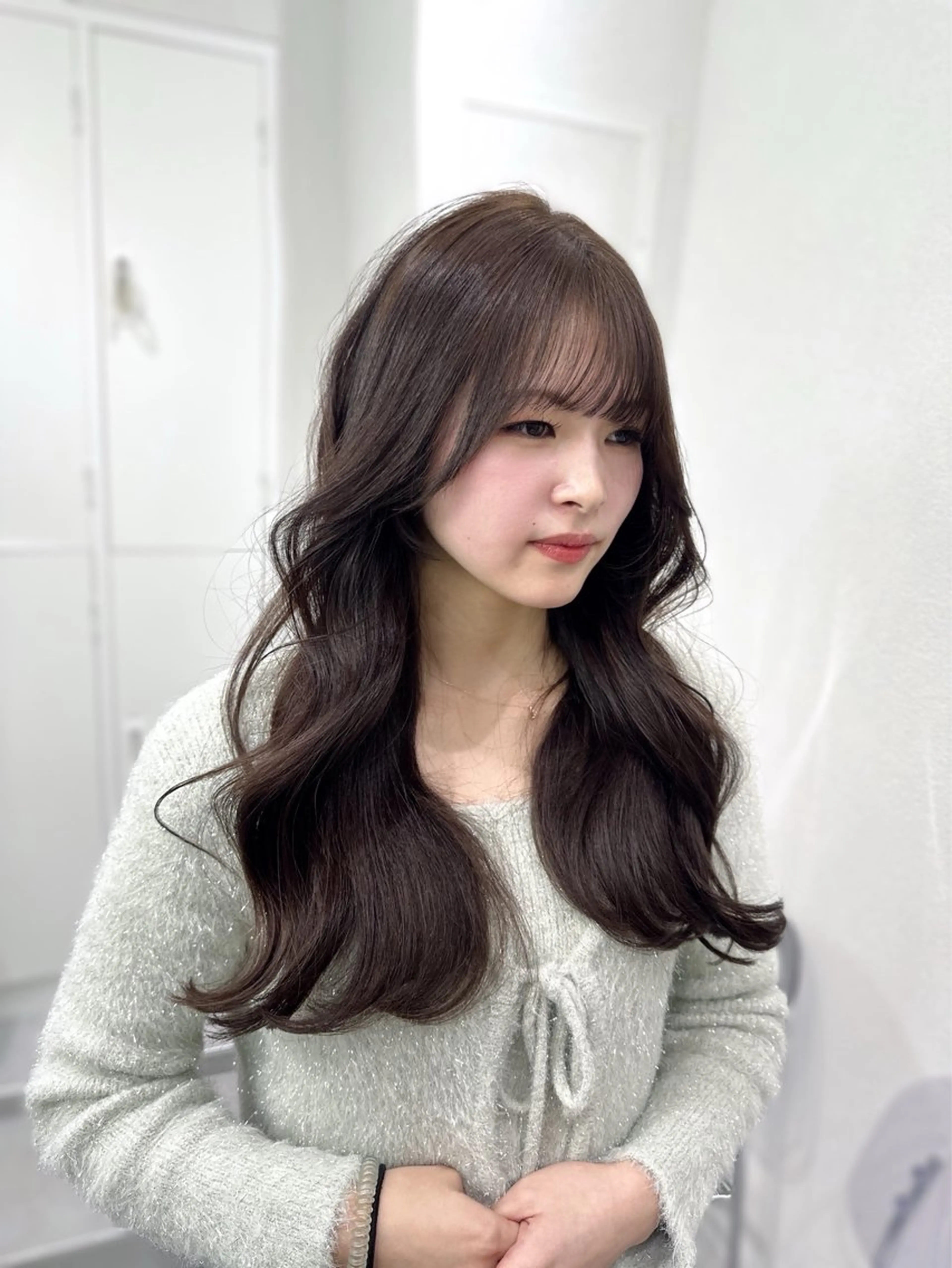 ロング カラー カット ヘアカラー トリートメント 🦋トレンドヘア🦋 竹内克弥のヘアスタイル