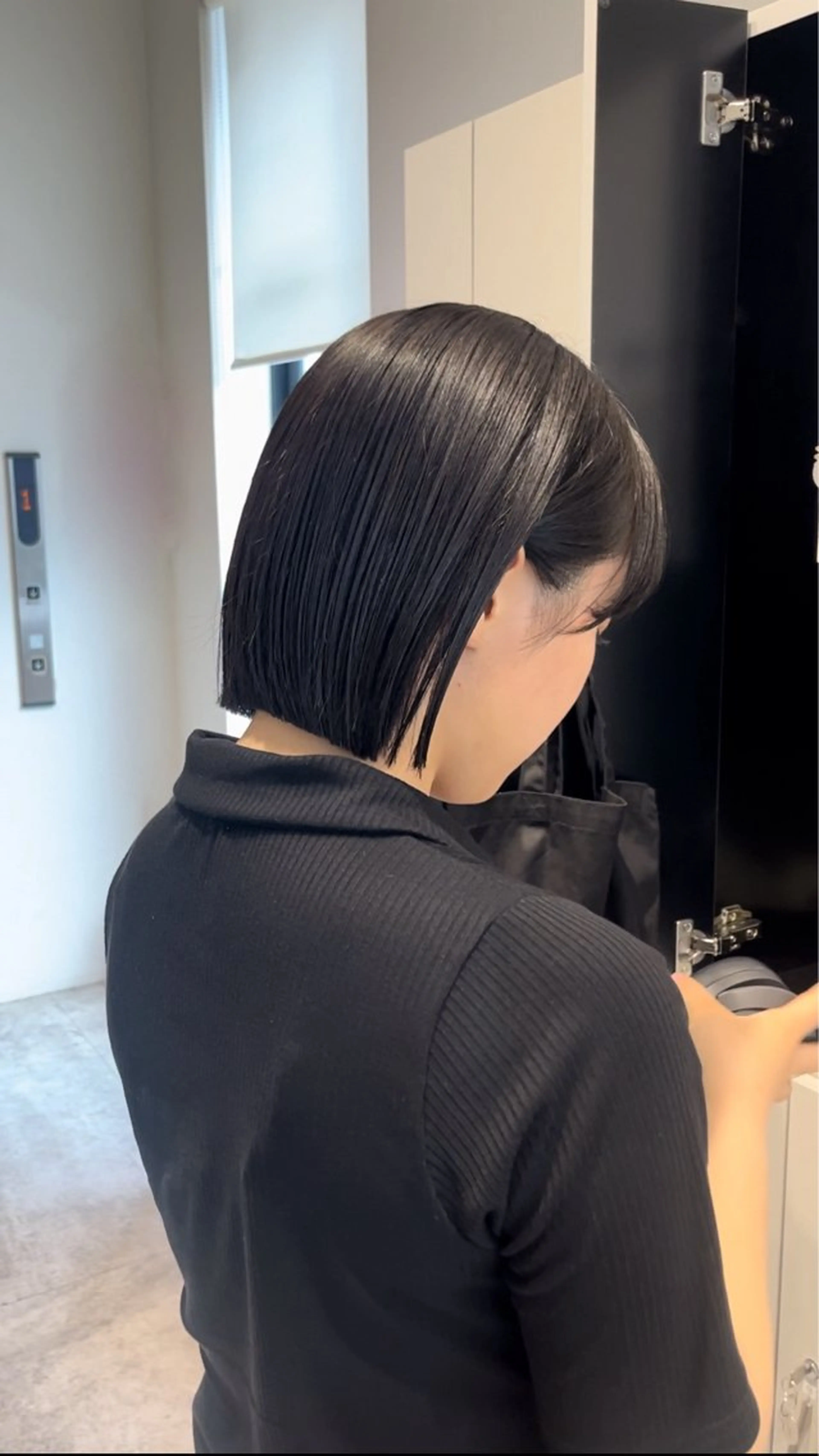 ショート ボブ 坂本 寧々のヘアスタイル