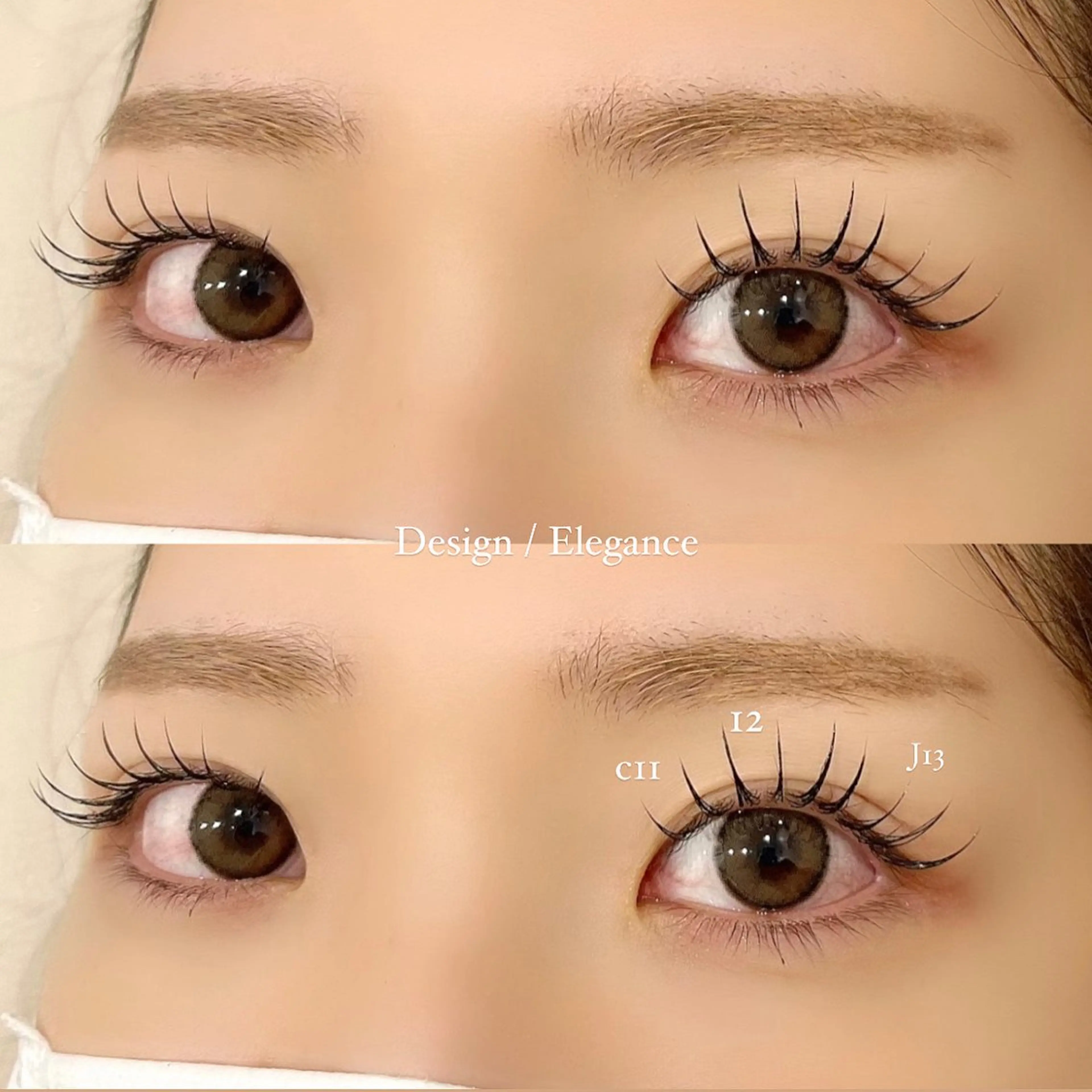 マツエク・マツパ マツエク epill Lenna .🦋のマツエク・マツパデザイン