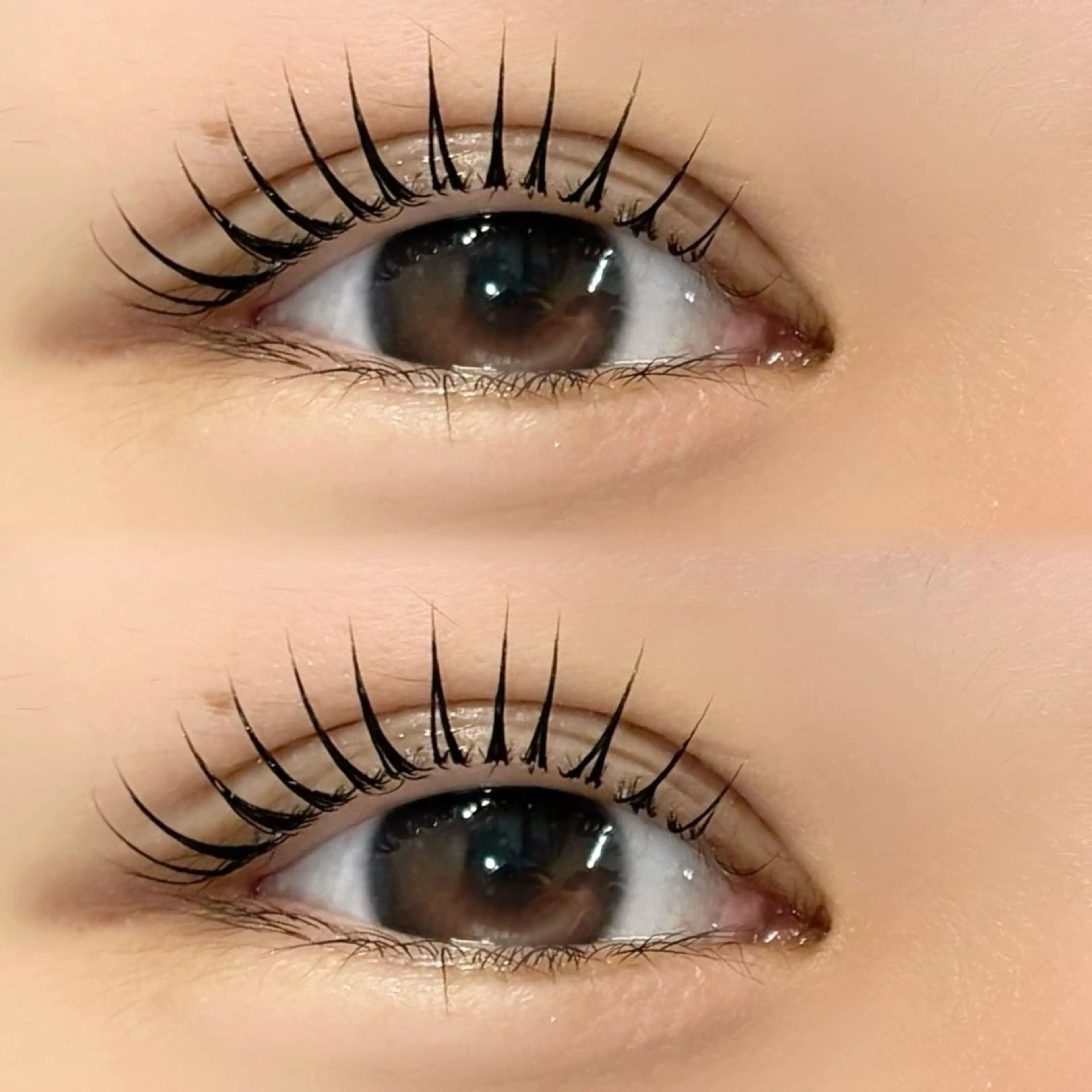 マツエク・マツパ 束感まつ毛 韓国風マツエク パリジェンヌラッシュリフト まつげパーマ 一重×まつ毛パーマ 🎀パーソナル眉⌇ 束感まつ毛MIOのマツエク・マツパデザイン