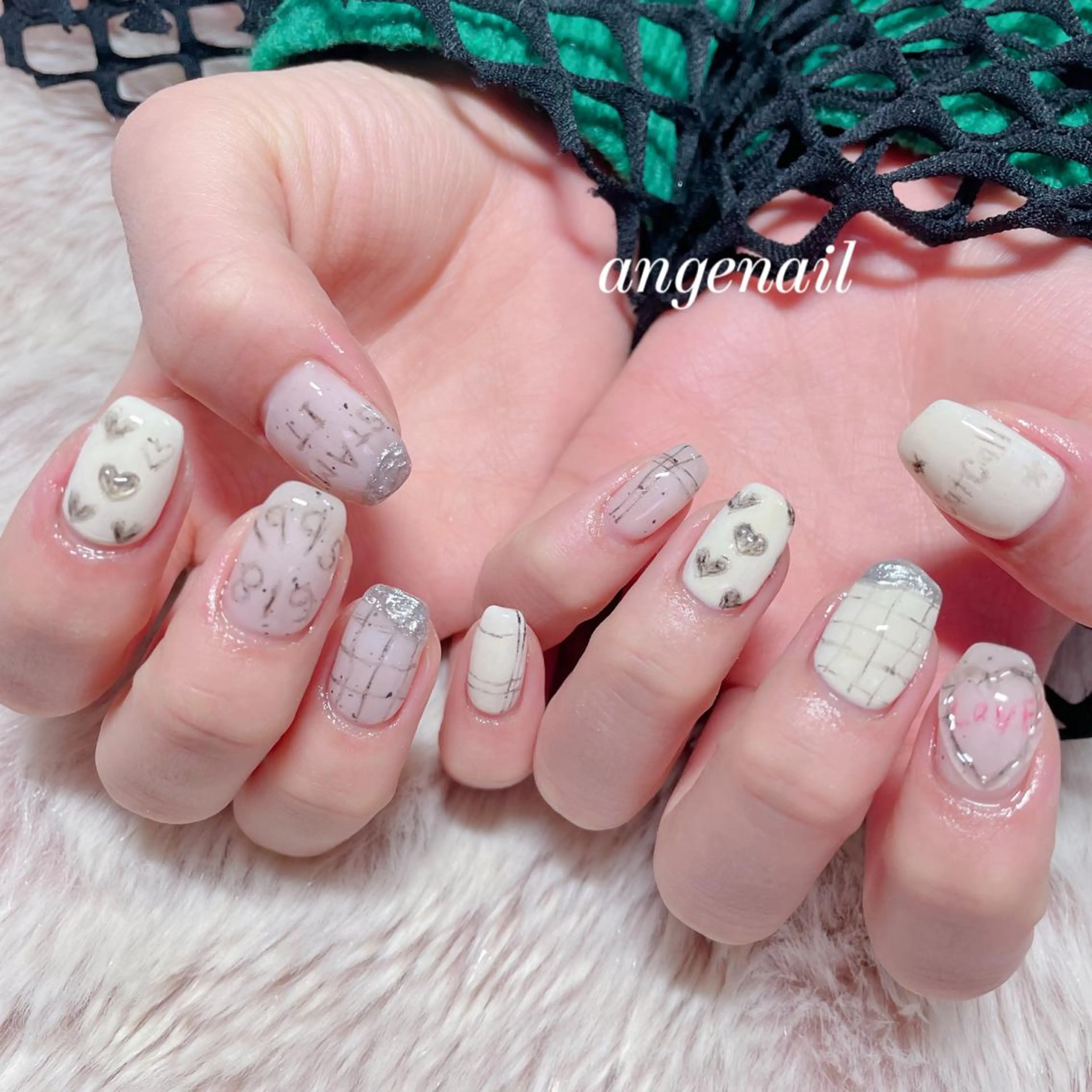 ネイル ハンドネイル オーナーネイリスト MAKIのネイルデザイン