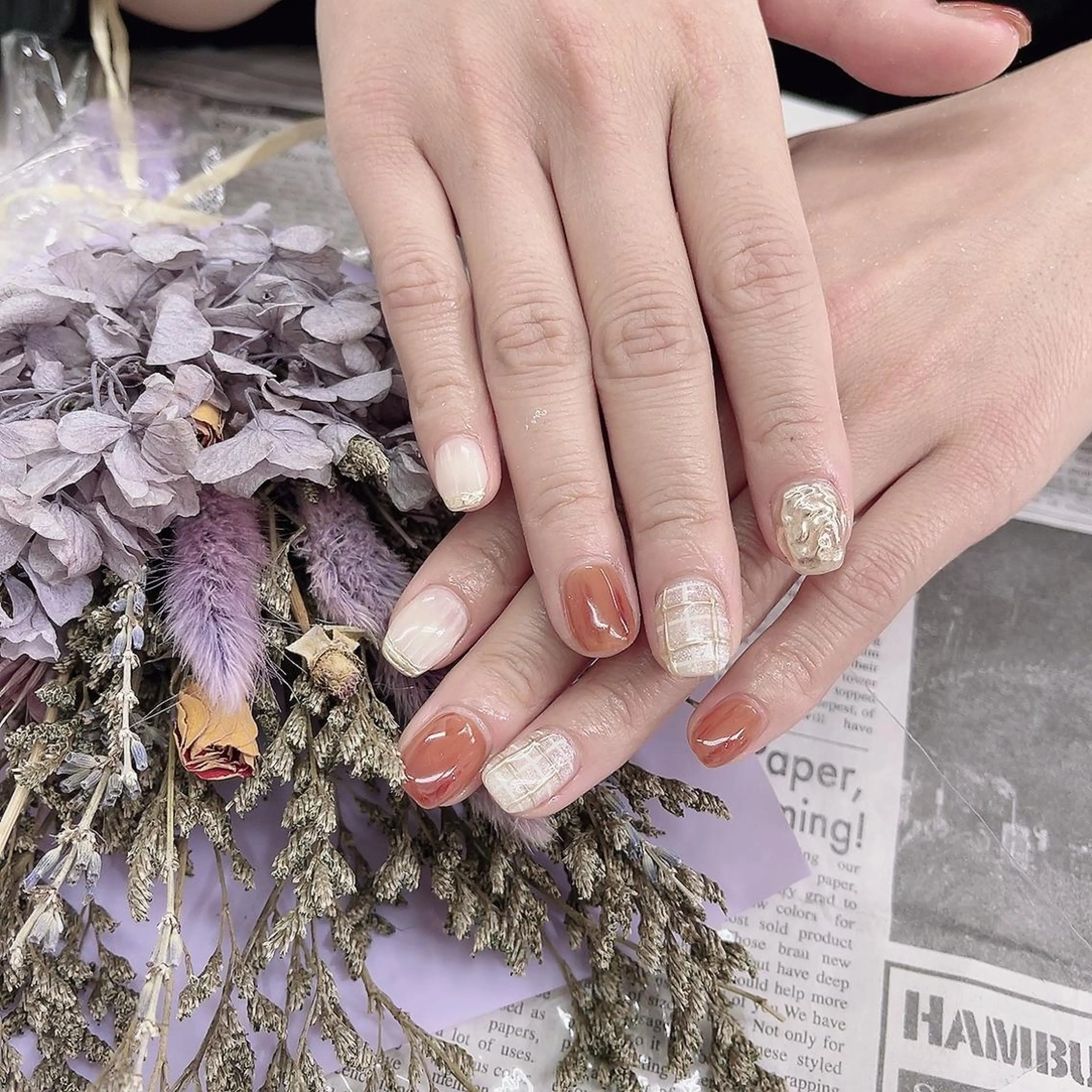 ネイル 🦋ネイルサロン ブラン🌈ゆりのネイルデザイン