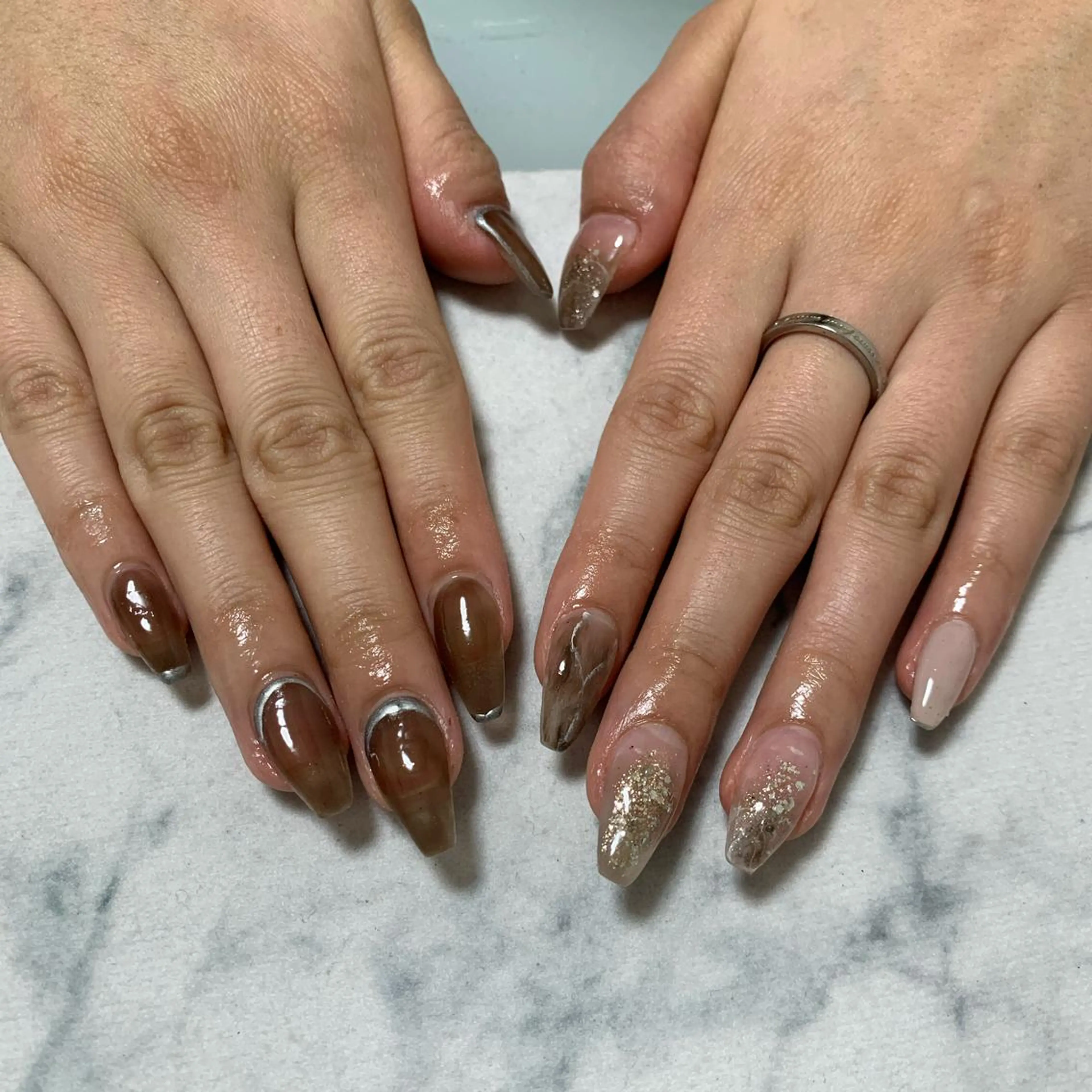 ネイル 🌙🫧CHARME (RUKA)🦋🫧のネイルデザイン