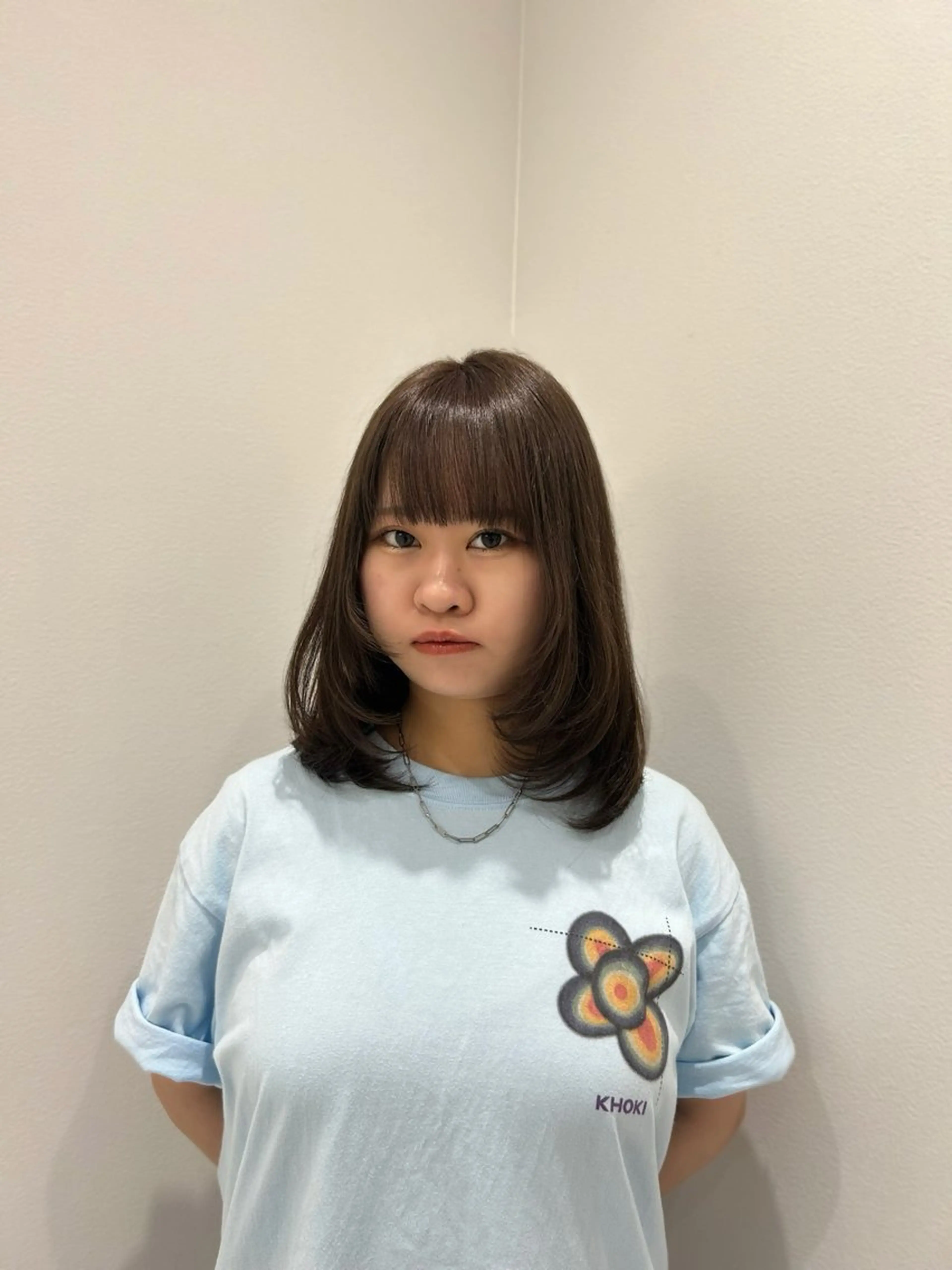 ミディアム レイヤーカット 大人レイヤー/艶美髪 🇺🇸TOMONAのヘアスタイル