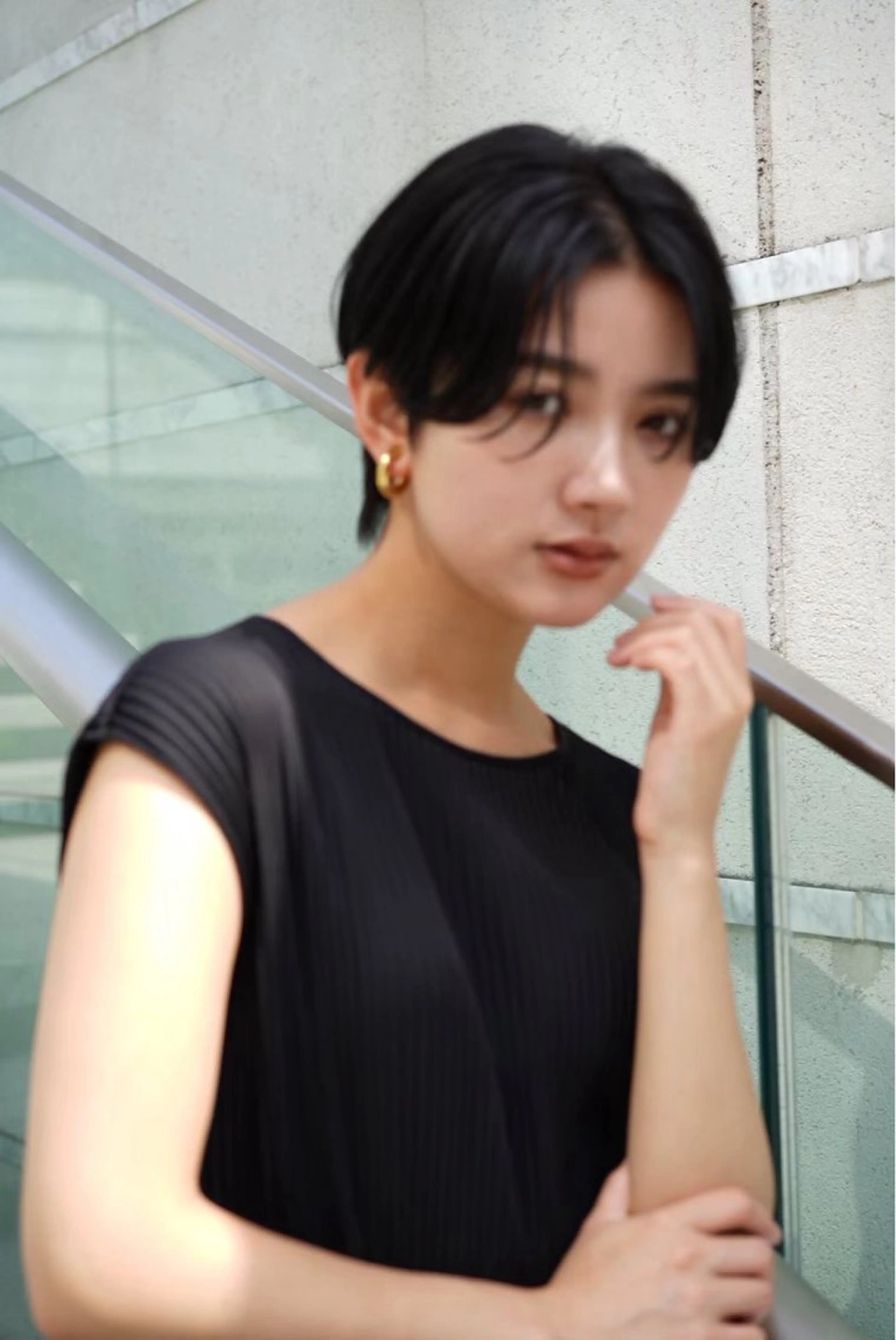 ショート 伊藤 陸/soigneのヘアスタイル