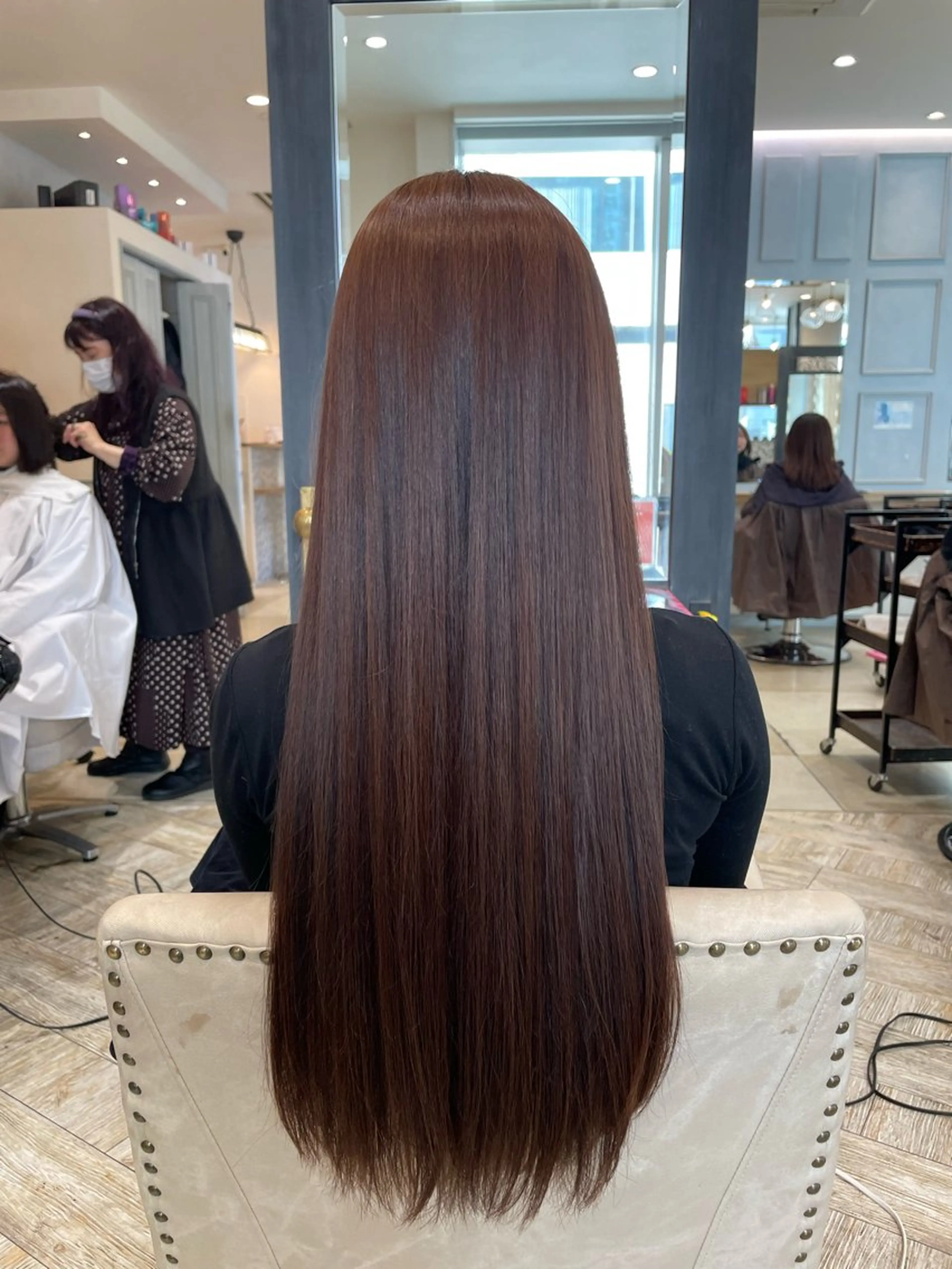 ロング カラー カット ヘアカラー 🌻あらしろ なつき🌻のヘアスタイル