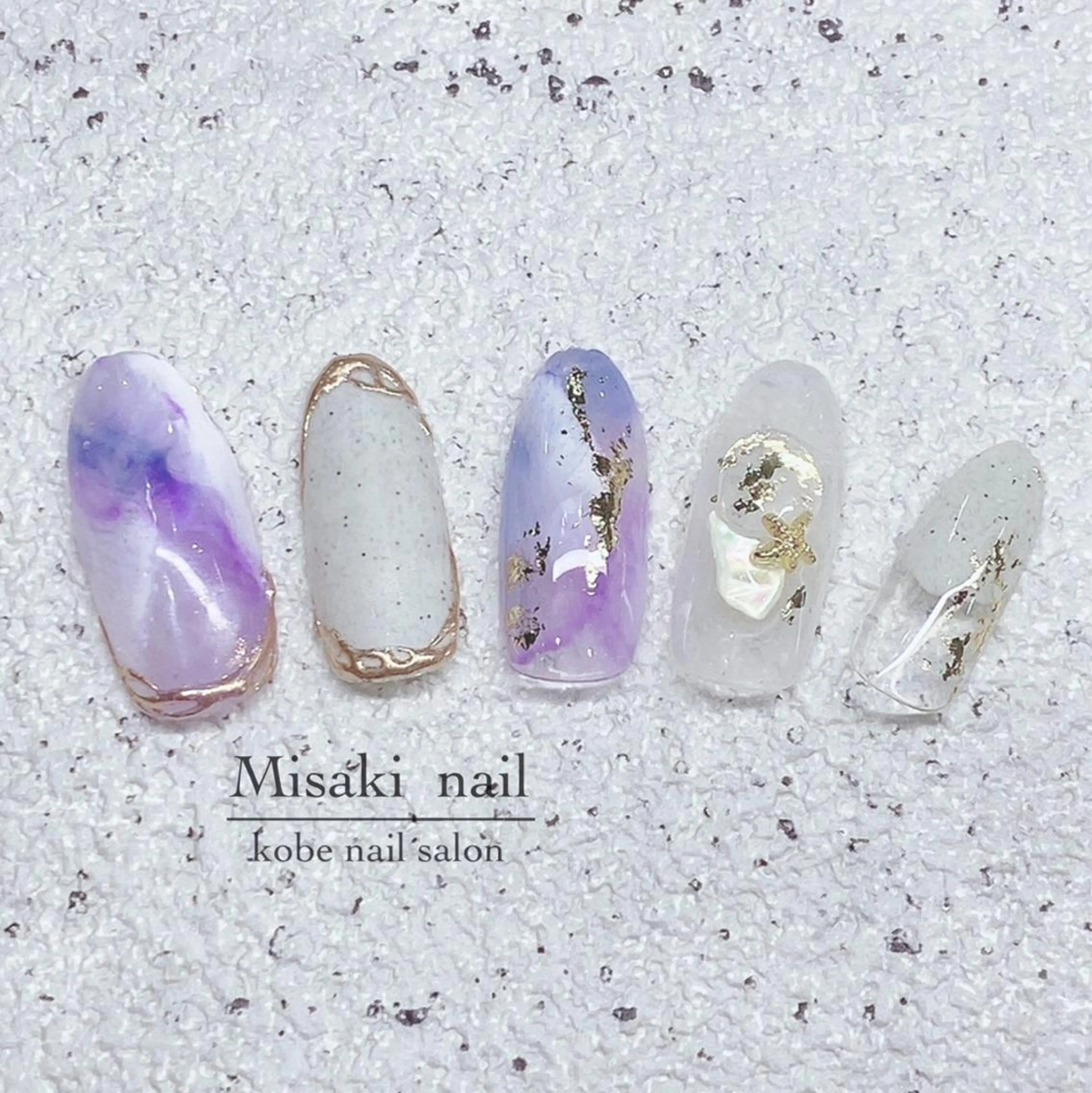 ネイル 韓国ネイル ワンホンネイル ハンドネイル nailsalon miinailsのネイルデザイン