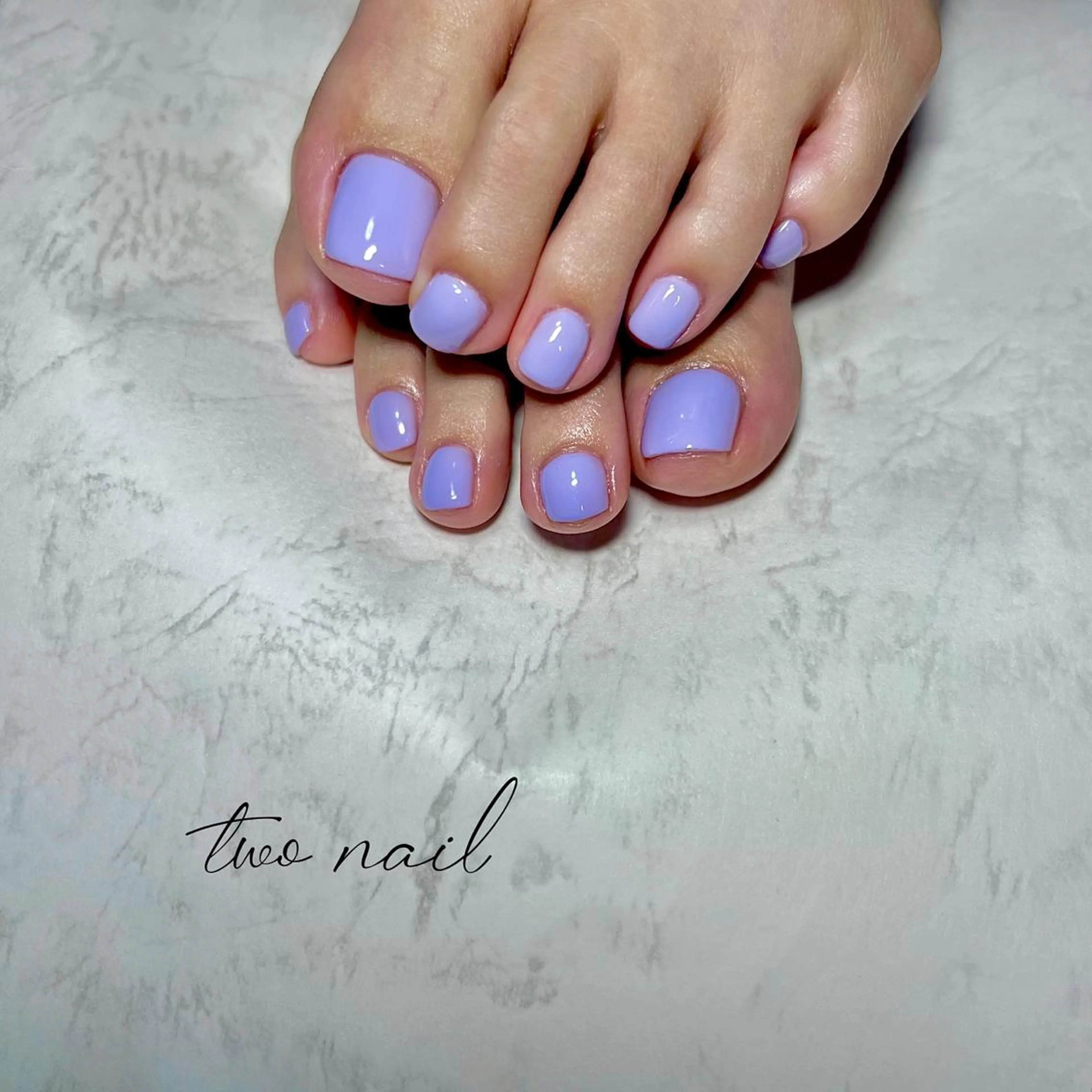 ネイル アートネイル フットネイル ハート ニュアンスネイル ホワイト フットネイル two nailのネイルデザイン