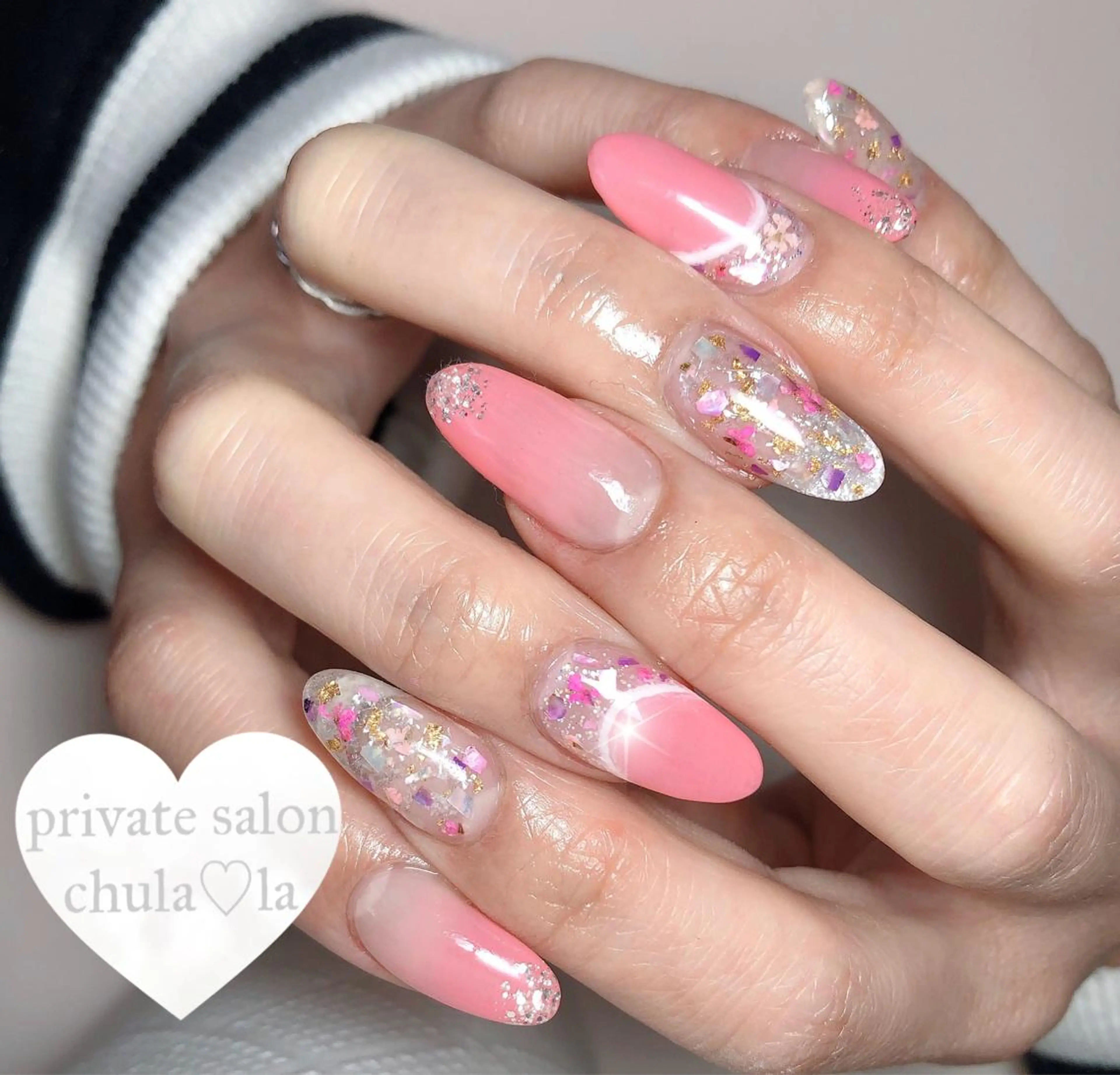 ネイル 春ネイル Chula♡la 豊見城市高安のネイルデザイン