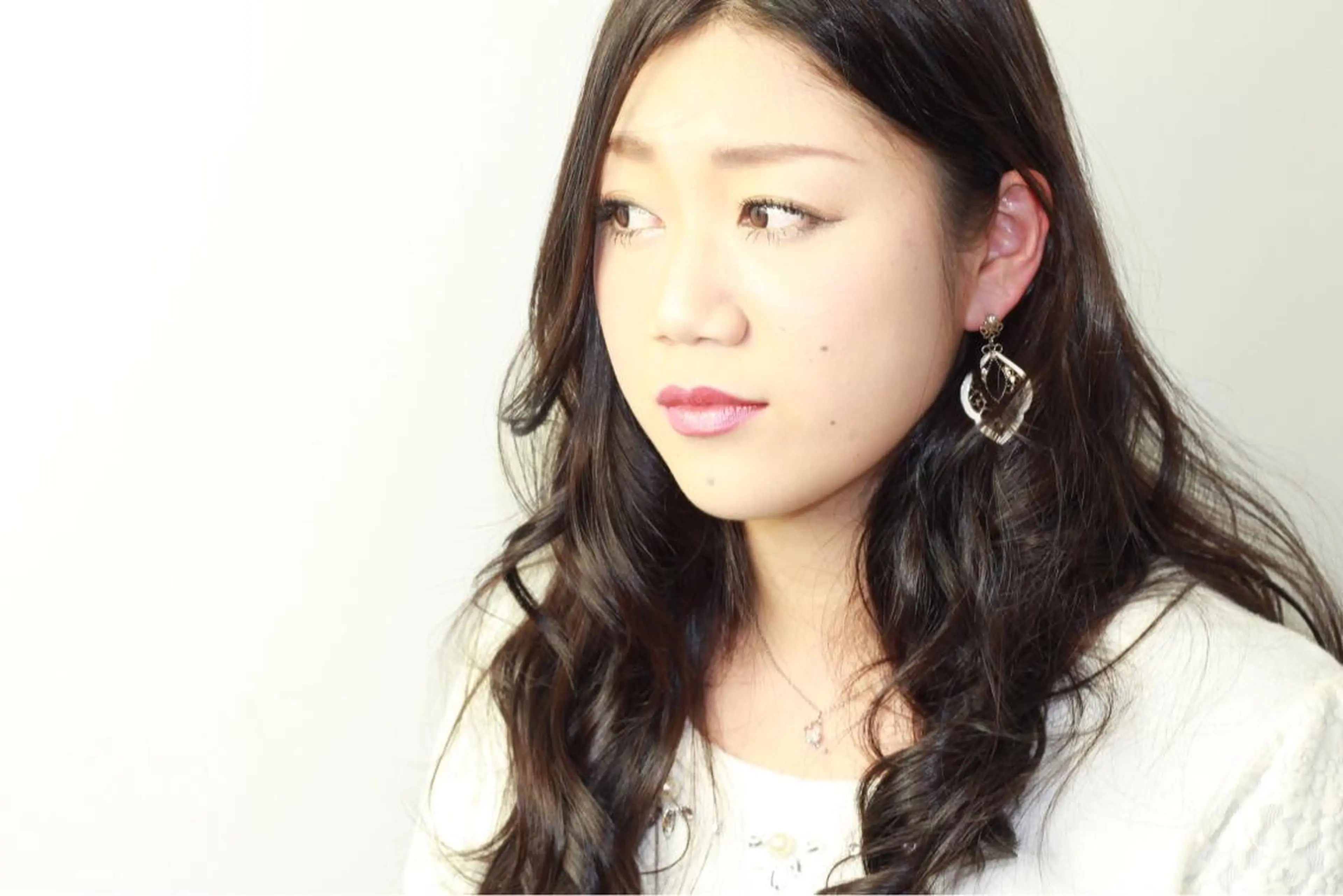 ロング パーマ 髪質改善エイジングケ ア専門美容室チアフルのヘアスタイル