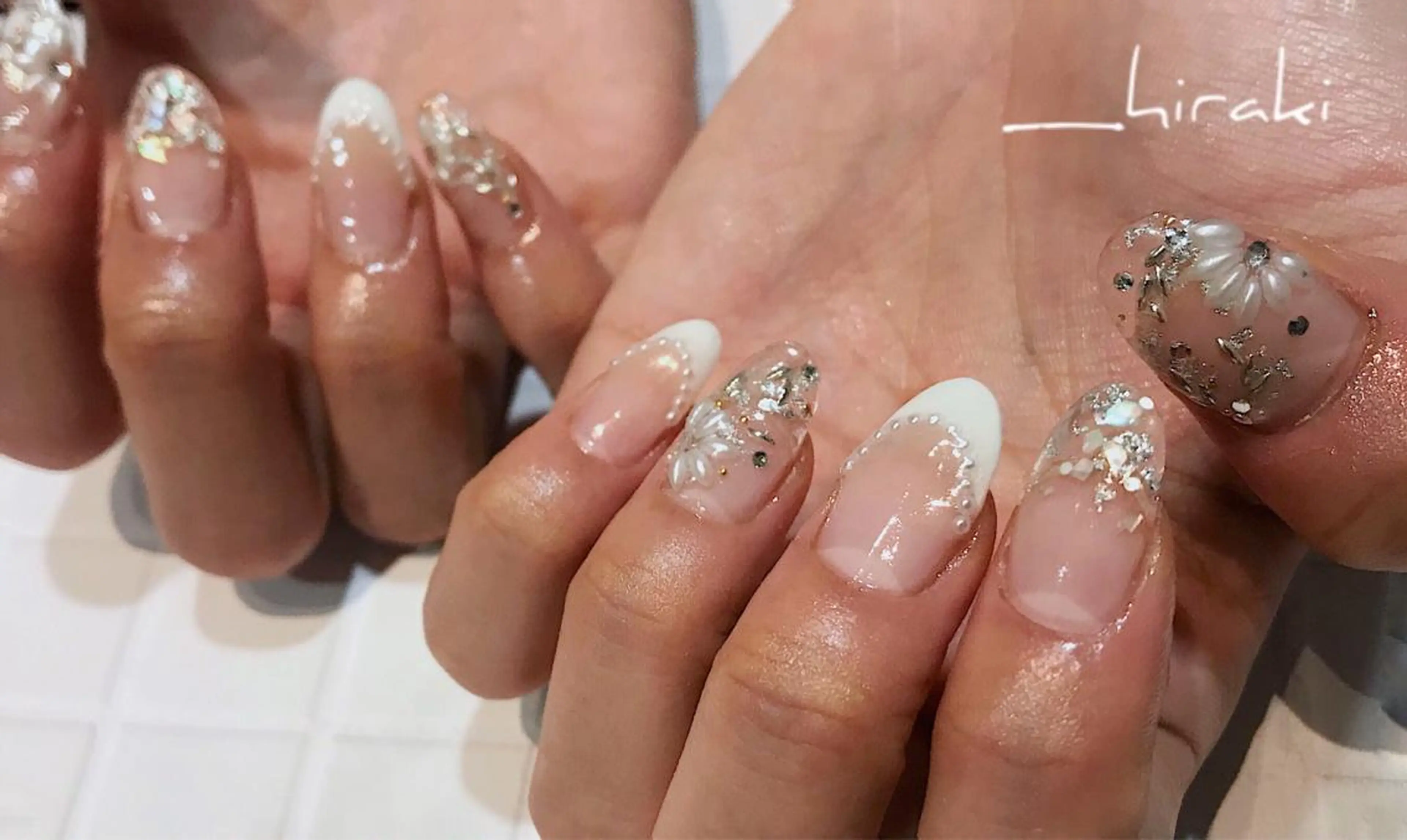 ネイル ブライダルネイル nail atelier AMBER所属・saori .の眉毛・アイブロウイメージ