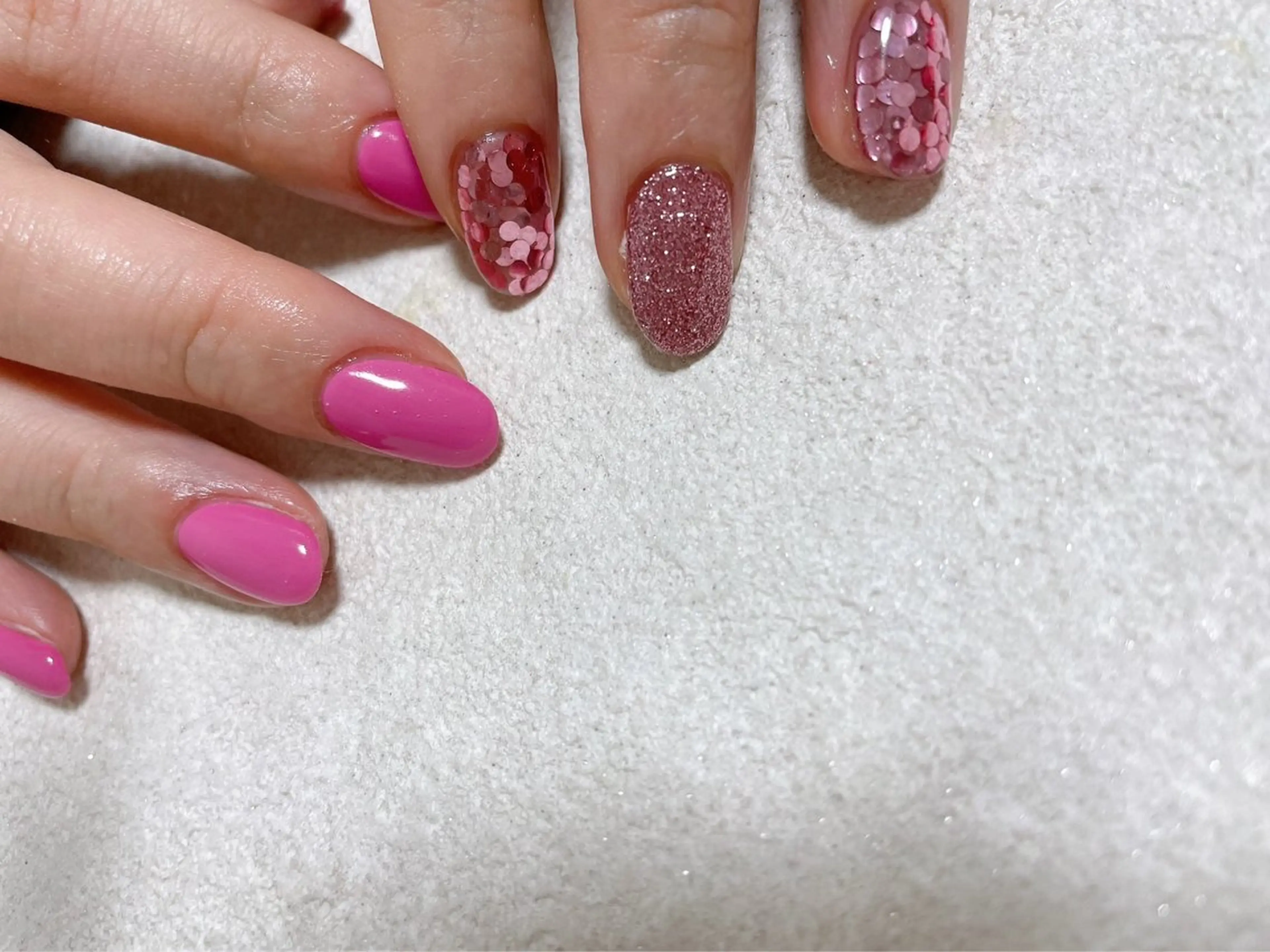 ネイル ジェルネイル ホログラムネイル キラキラネイル 韓国ネイル メンズネイル kiki nail たまプラーザのネイルデザイン