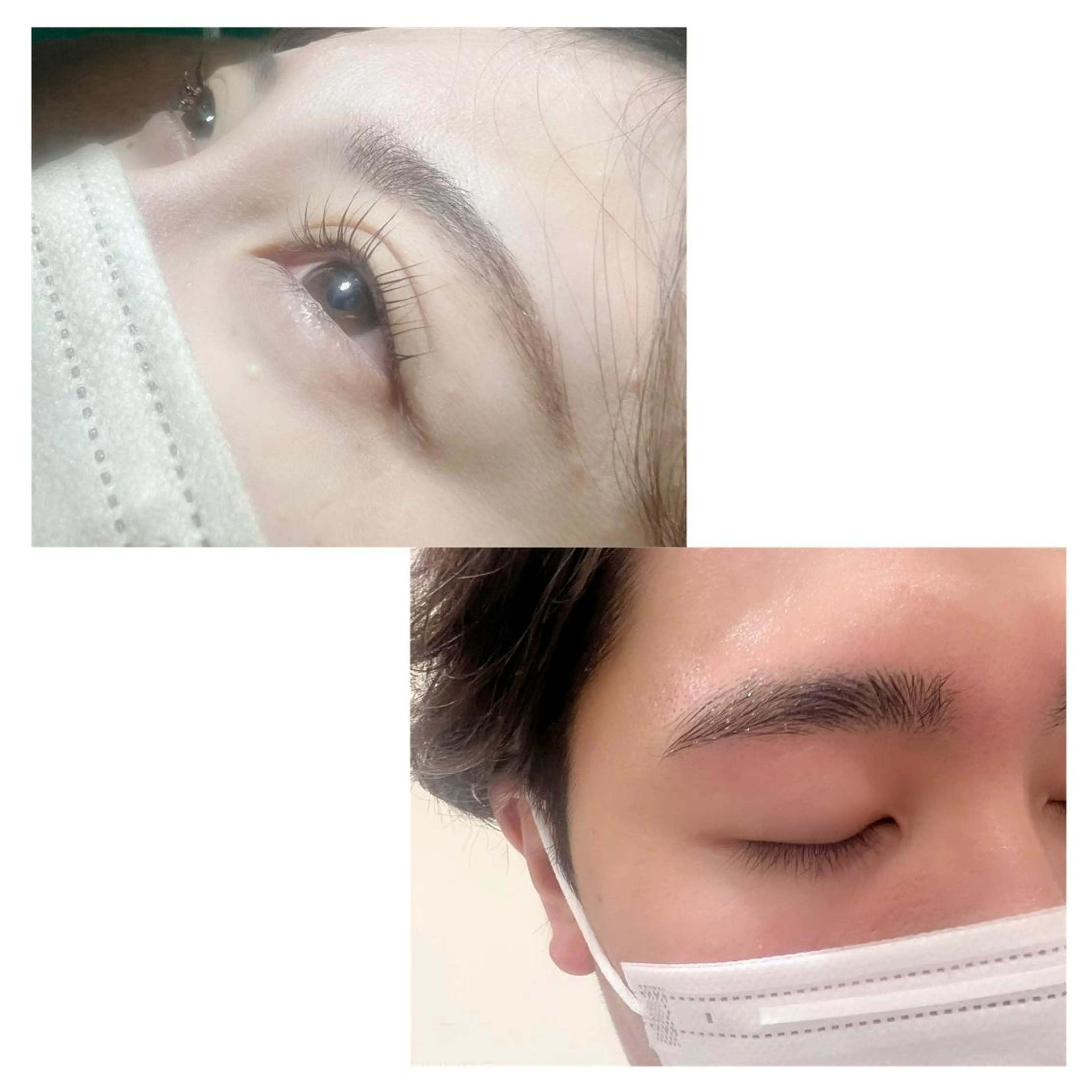 ⭐️まつげパーマ&眉毛ワックス脱毛⭐️¥8800の写真