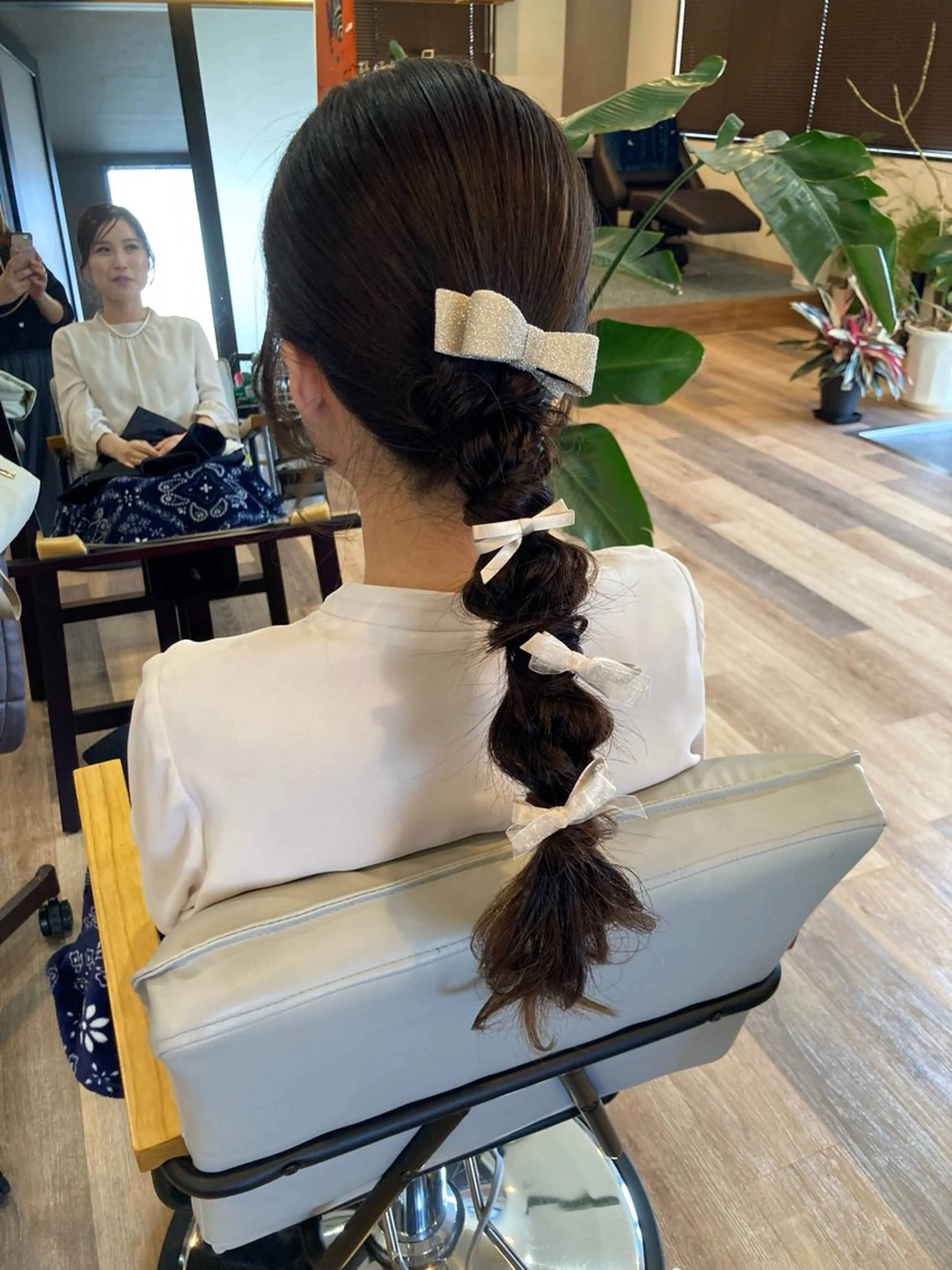 ロング 中野 紹江のヘアスタイル