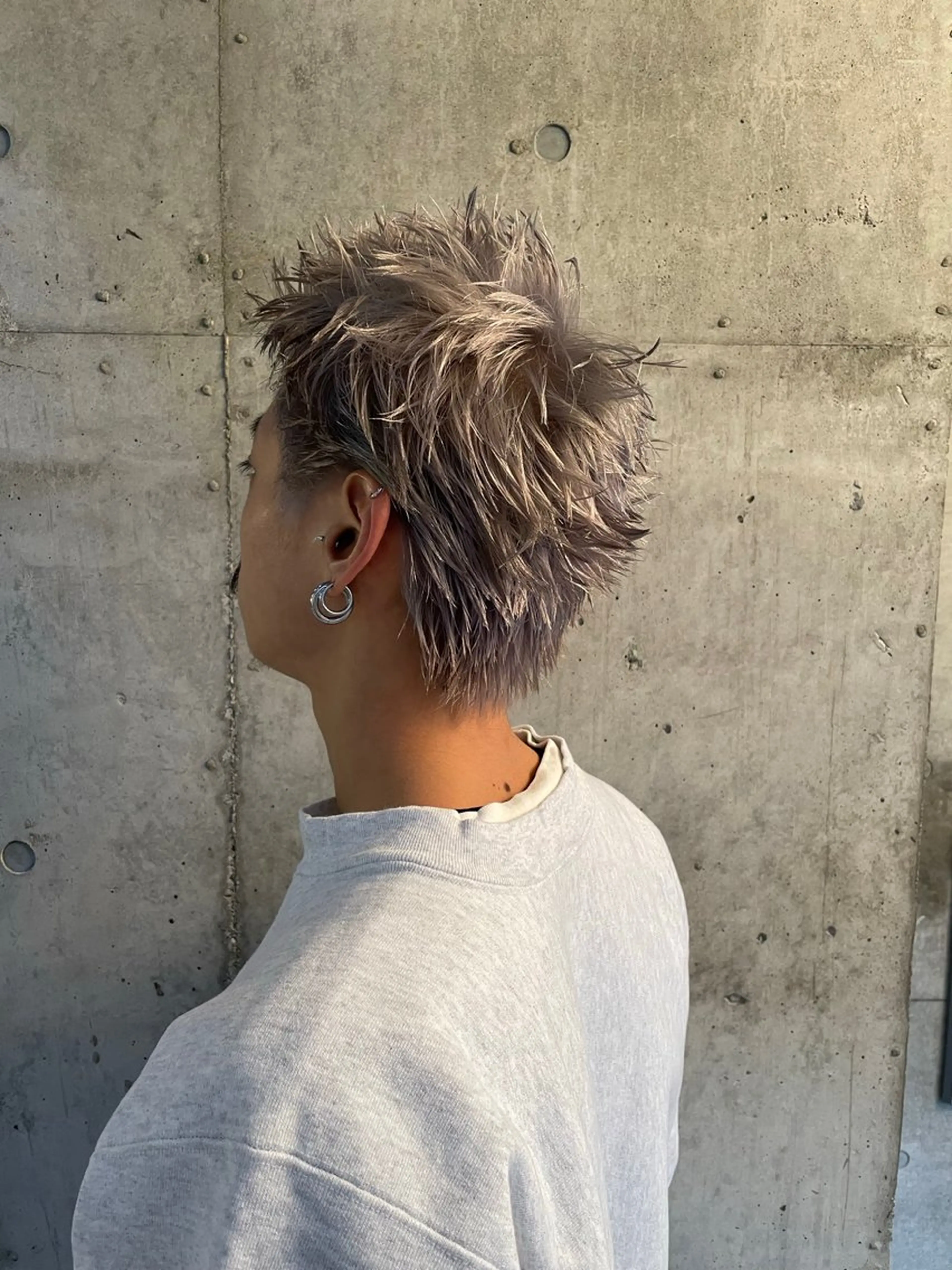 ショート カラー パーマ メンズ カット ヘアカラー トリートメント 🔥メンズ特化パーマ 🦖増田弘明🦖のヘアスタイル