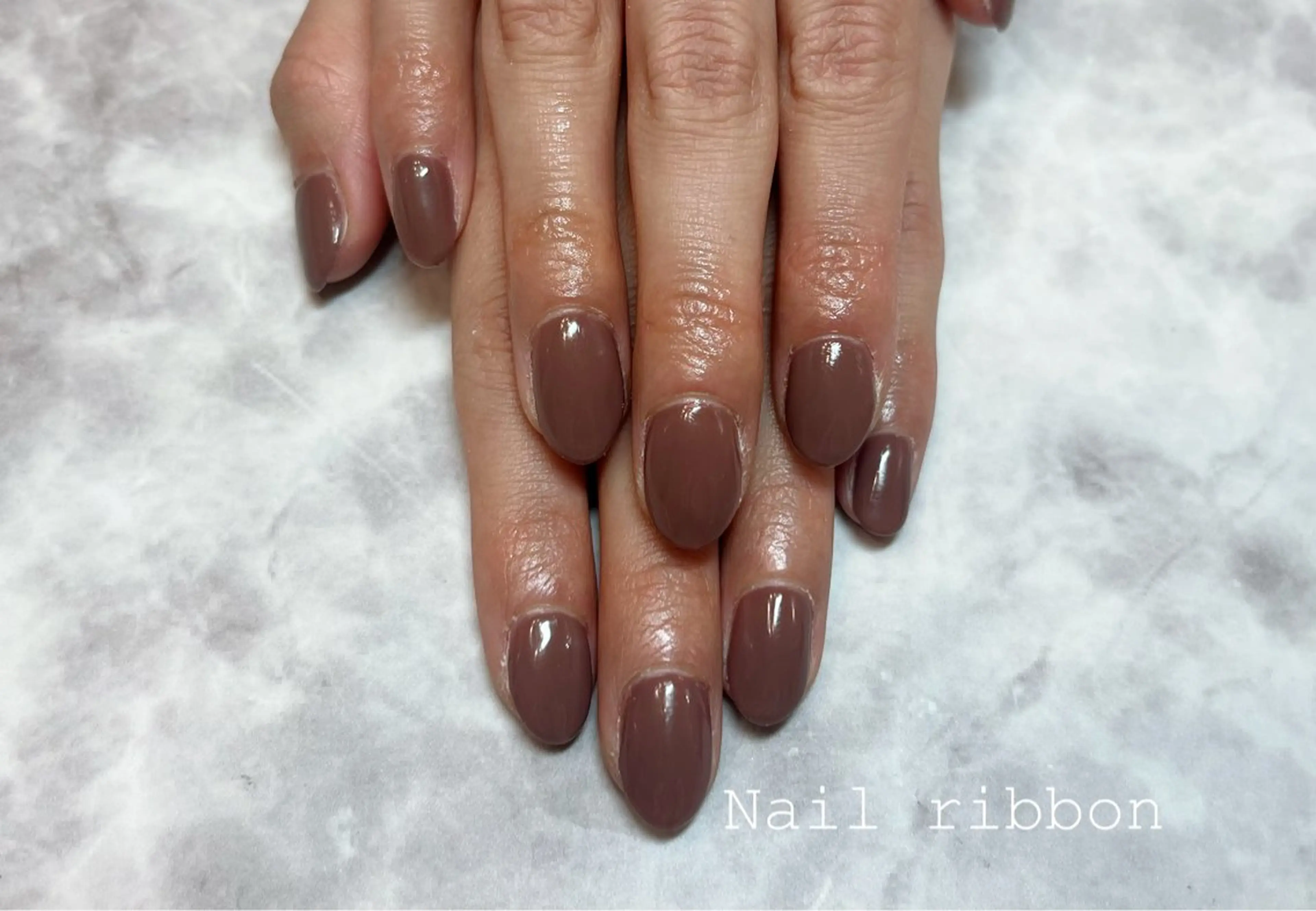 ネイル ネイルリボン 笠井のネイルデザイン