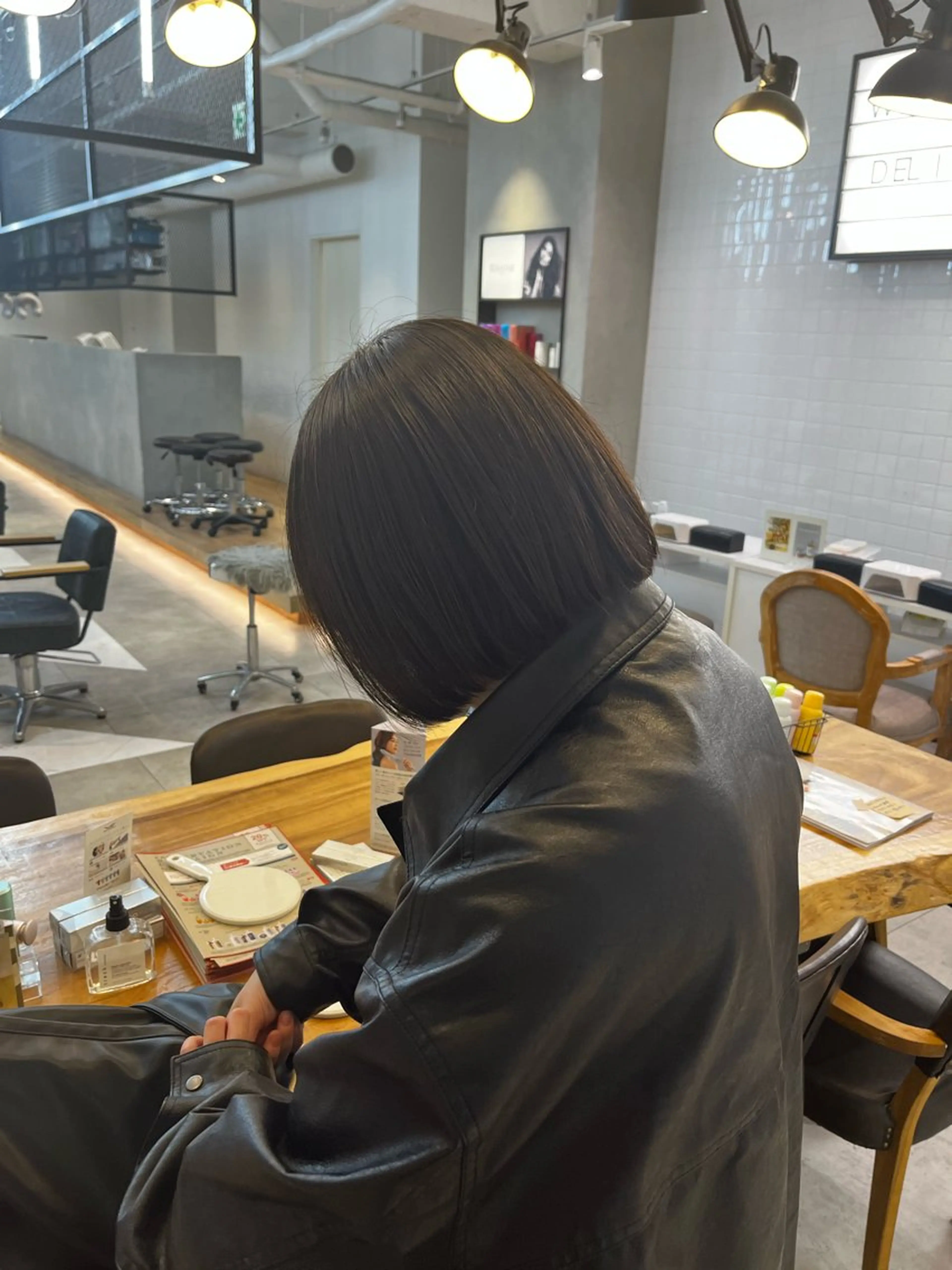 ショート ボブ カット メンズパーマ/ メッシュ📍ﾕﾘのヘアスタイル