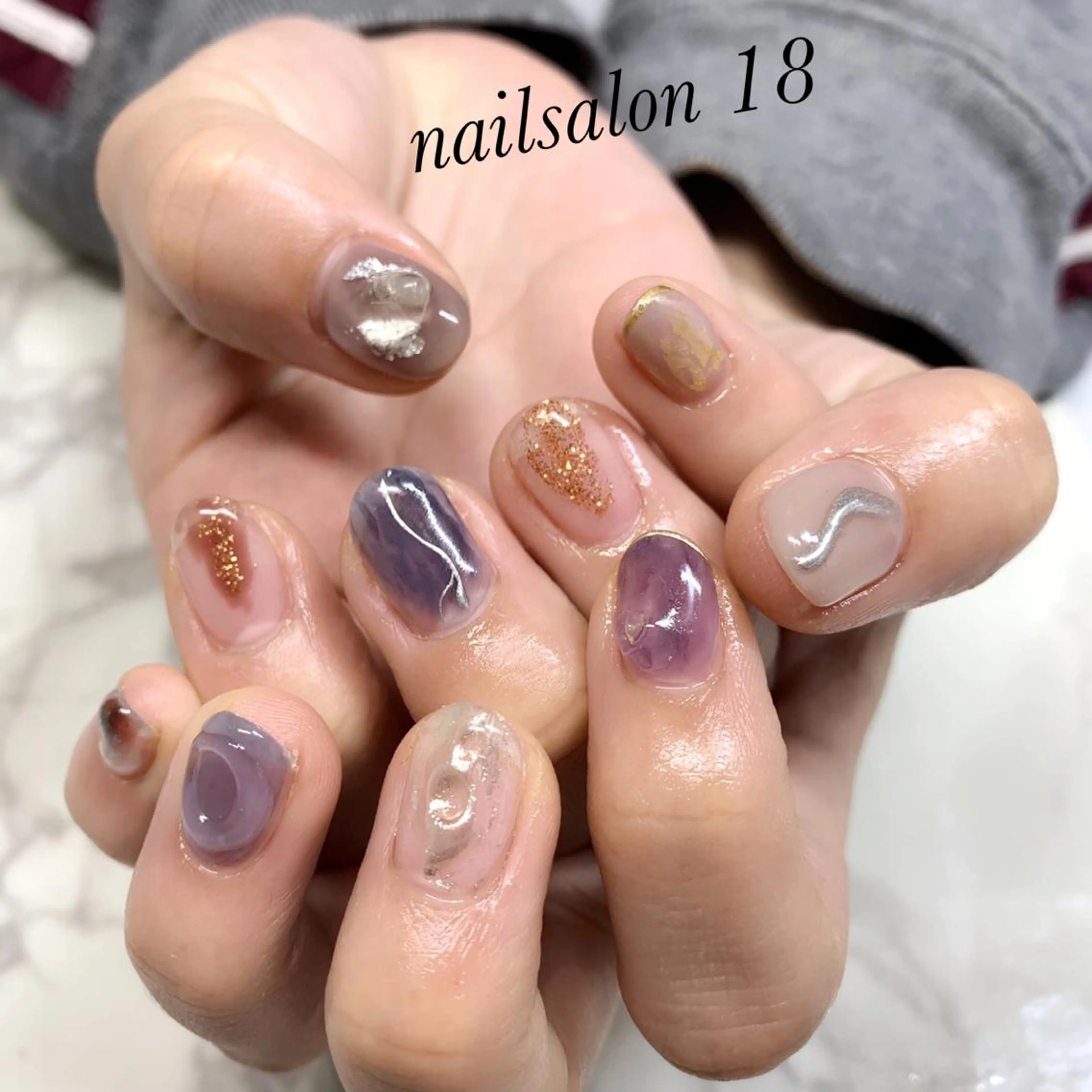 メンズ ネイル nail salon 18.のネイルデザイン