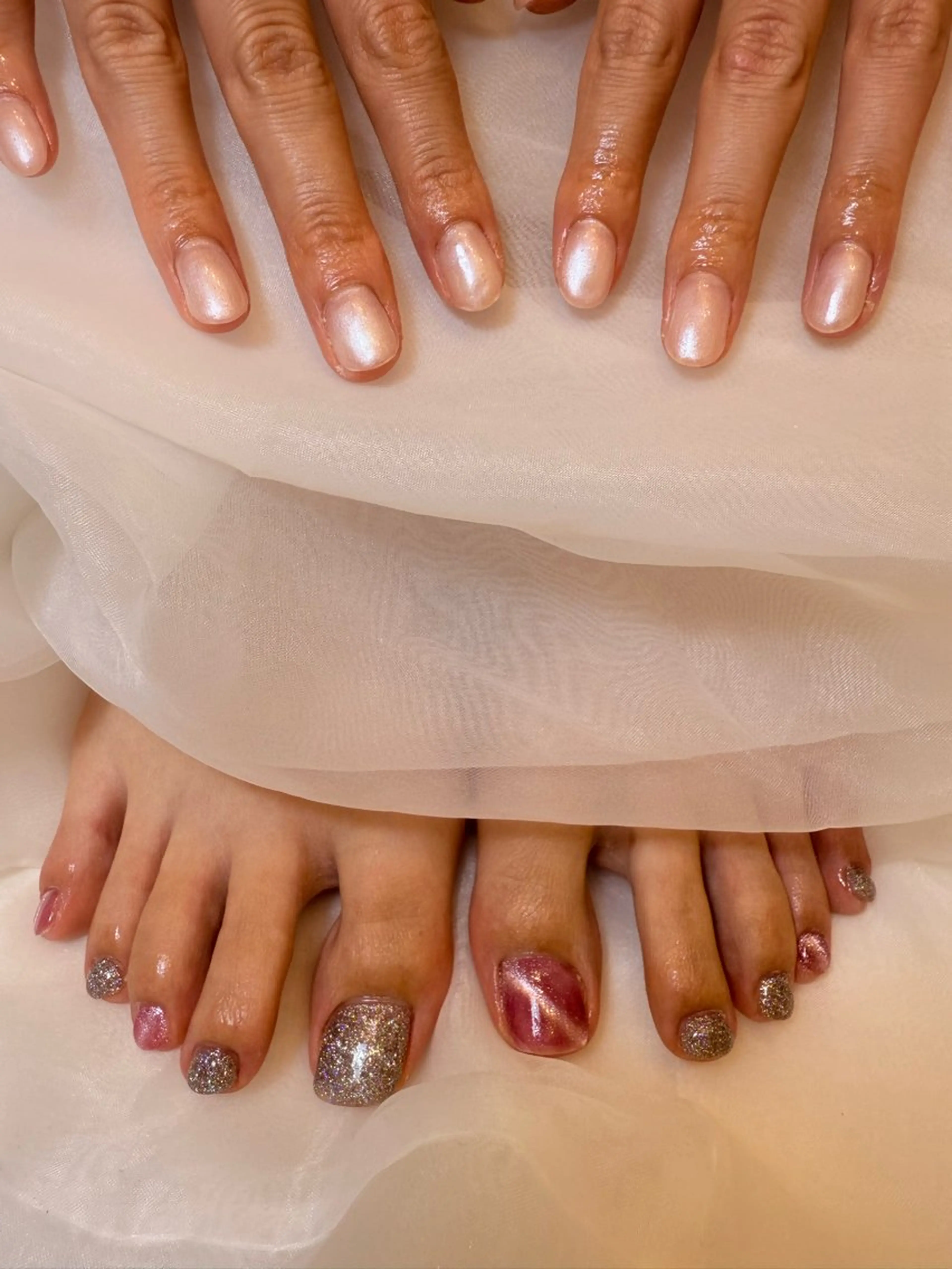 ネイル フットネイル フットネイル nailsalonAxia所属・。*✧⛓️ mayu⛓️✧︎*。のネイルデザイン