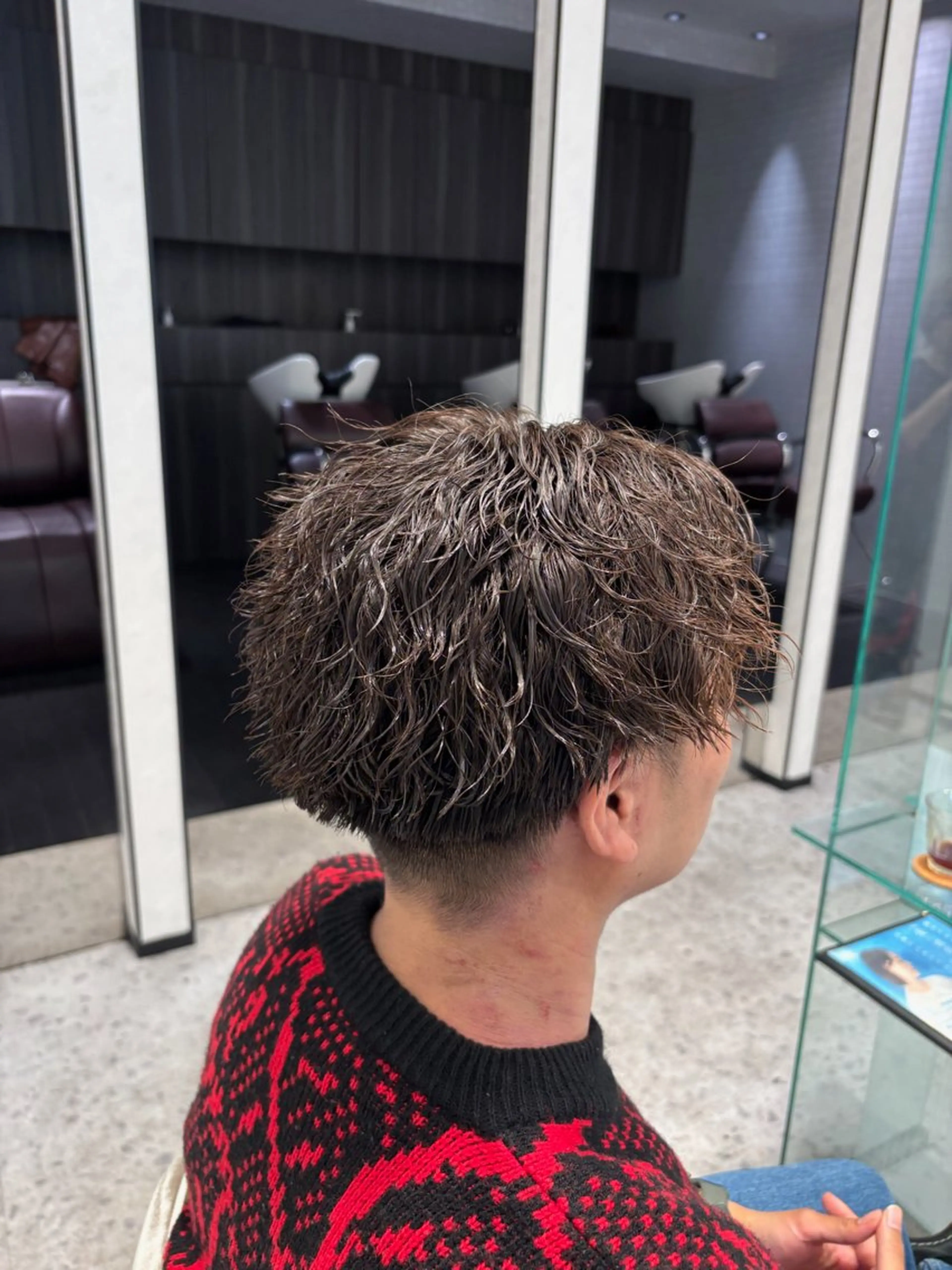 パーマ メンズ LOUIMADNA栄所属・新規指名比率No.1 メンズパーマ/二村のヘアスタイル