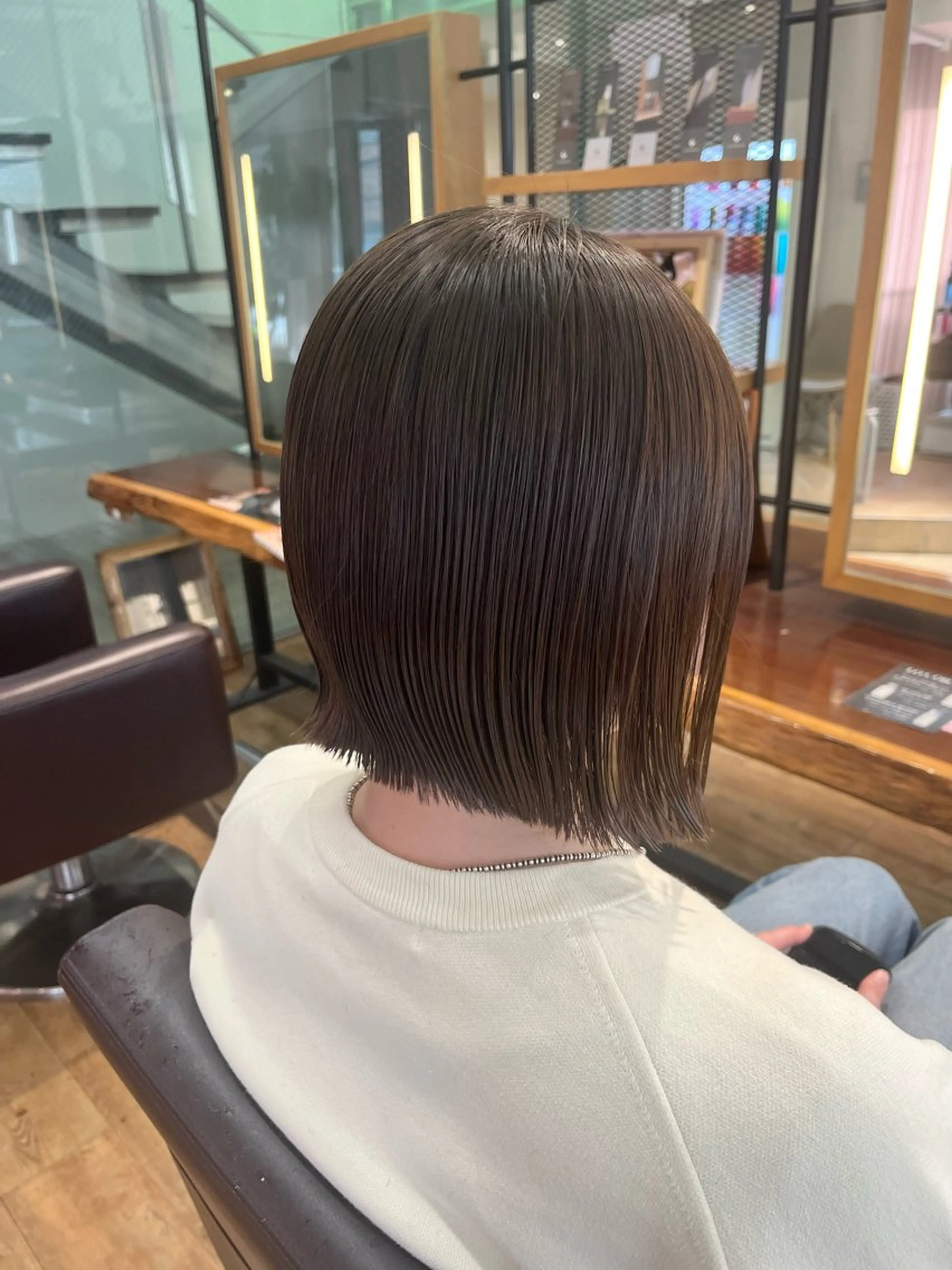 【平日限定!!】カラー+悩み解決オージュア4stepトリートメント ¥8800の写真