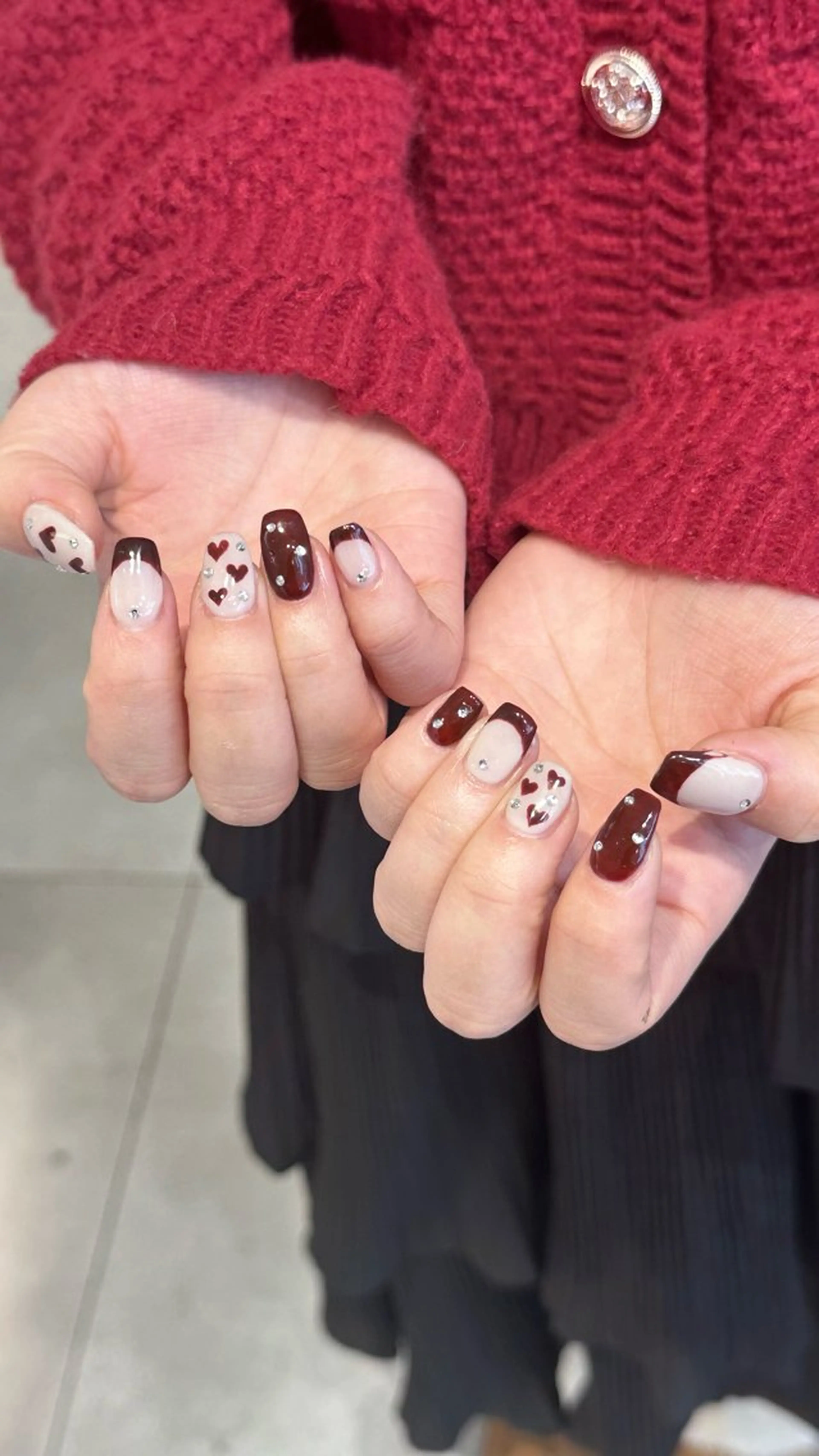 ネイル ハンドネイル 🎀韓国レイヤー特化 🎀ベージュ/ミクのヘアスタイル