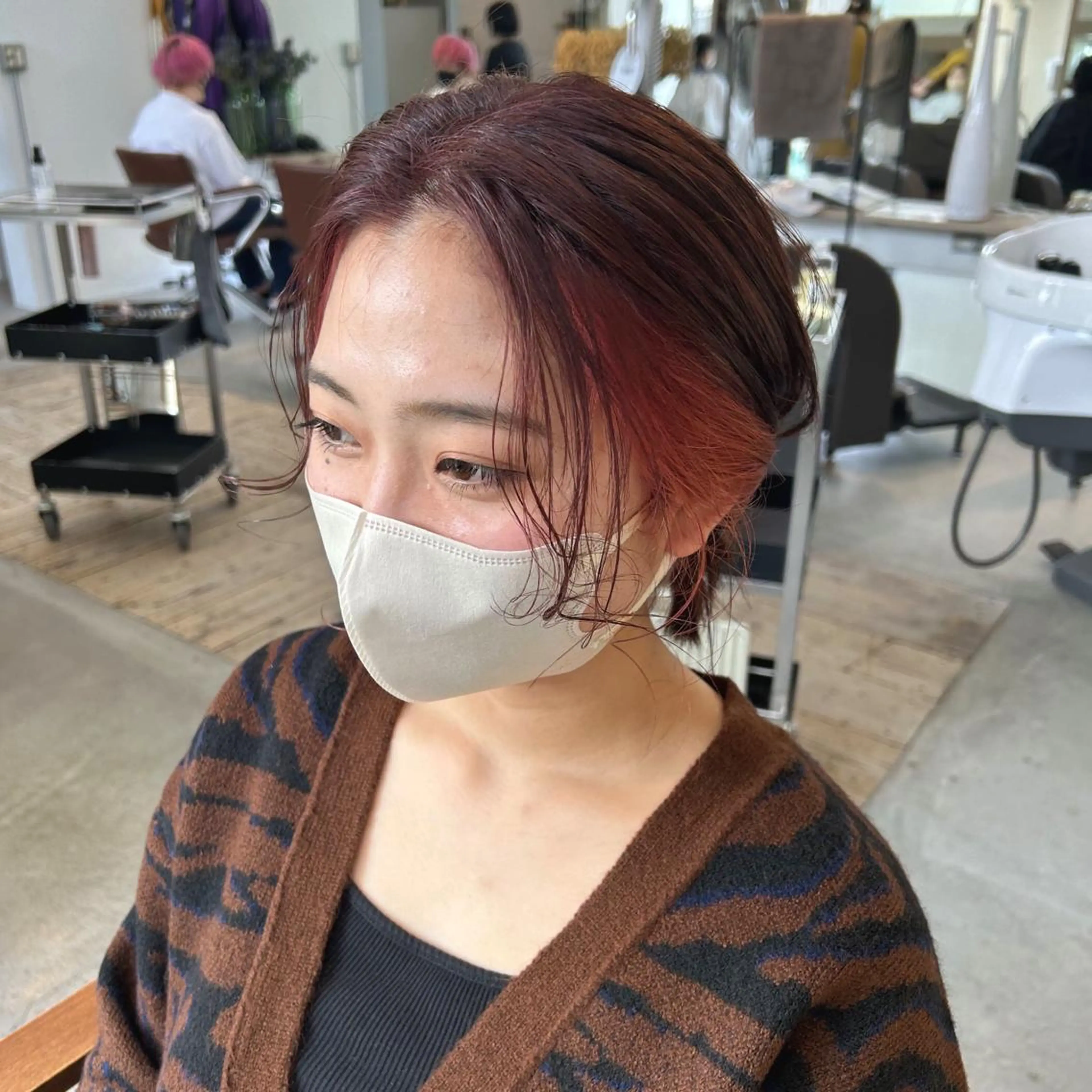 ショート ヘアカラー kachina所属・綿貫 美雪のヘアスタイル