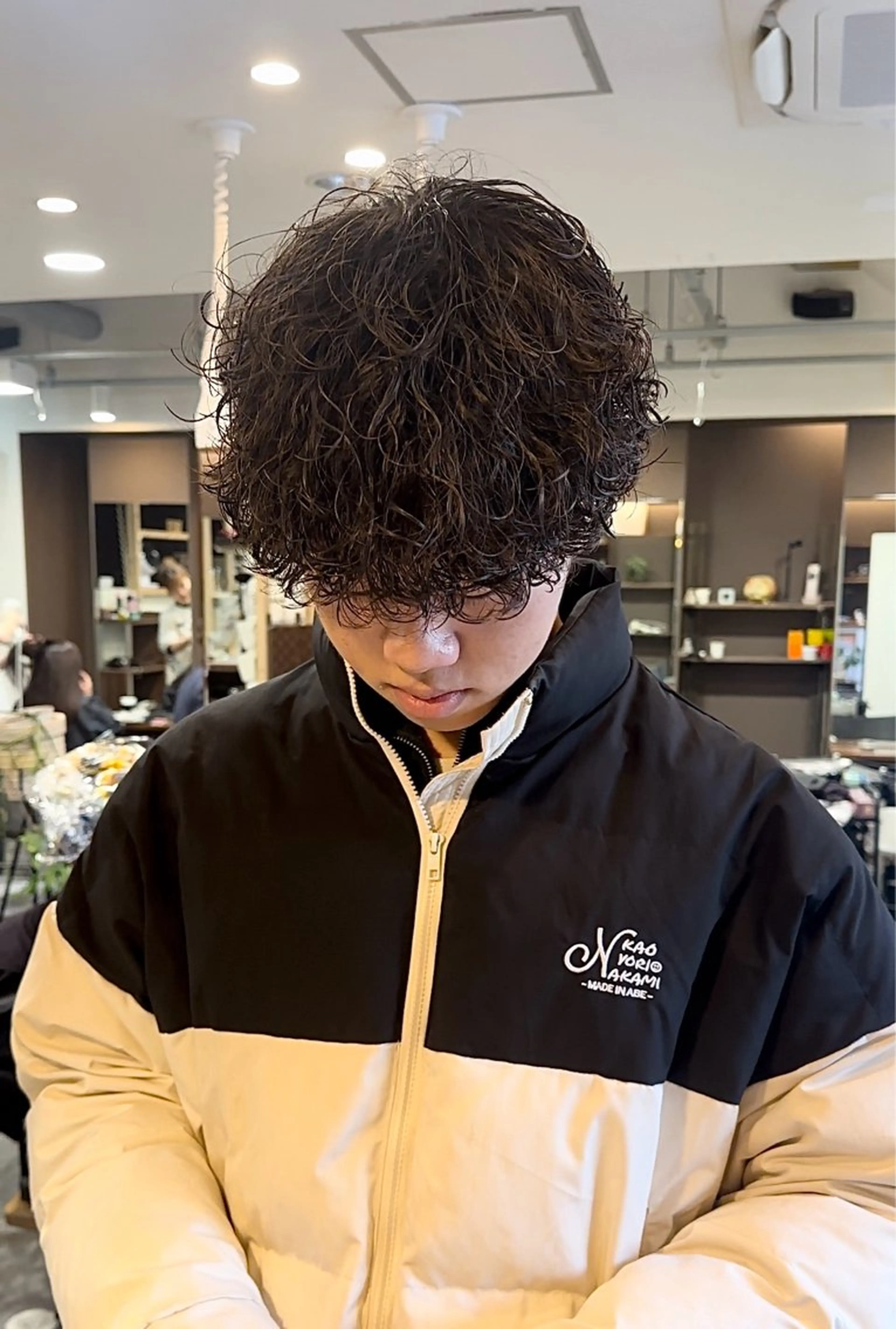 パーマ メンズ メンズパーマ 波巻きパーマ スパイラルパーマ カット パーマ 年間2000名担当◎ パーマ職人/仲原佑樹のヘアスタイル