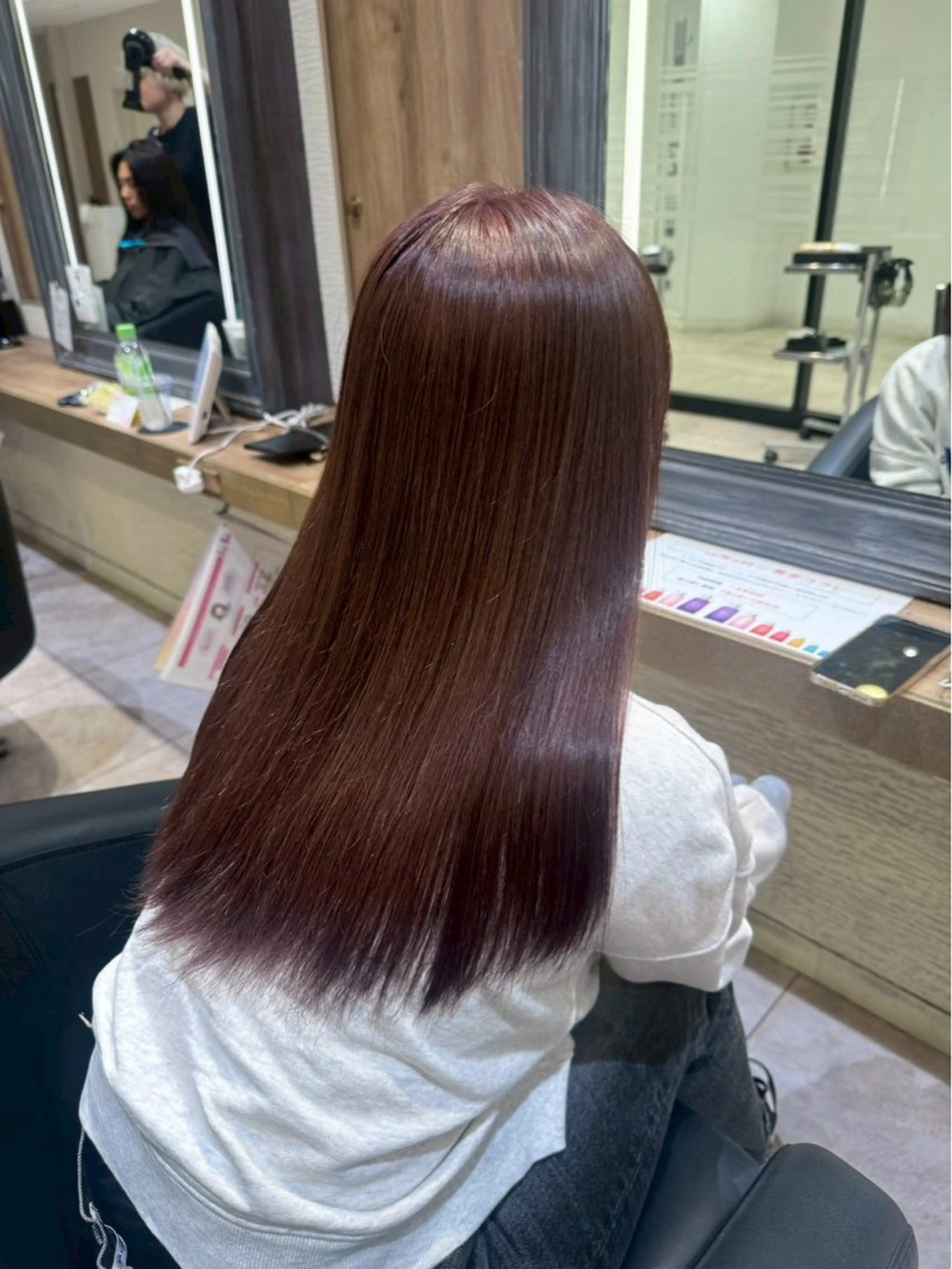 【うる艶ヘアー✨】🫧𝐀𝐮𝐣𝐮𝐚5⃣stepトリートメント ＋ 超音波アイロン🫧の写真