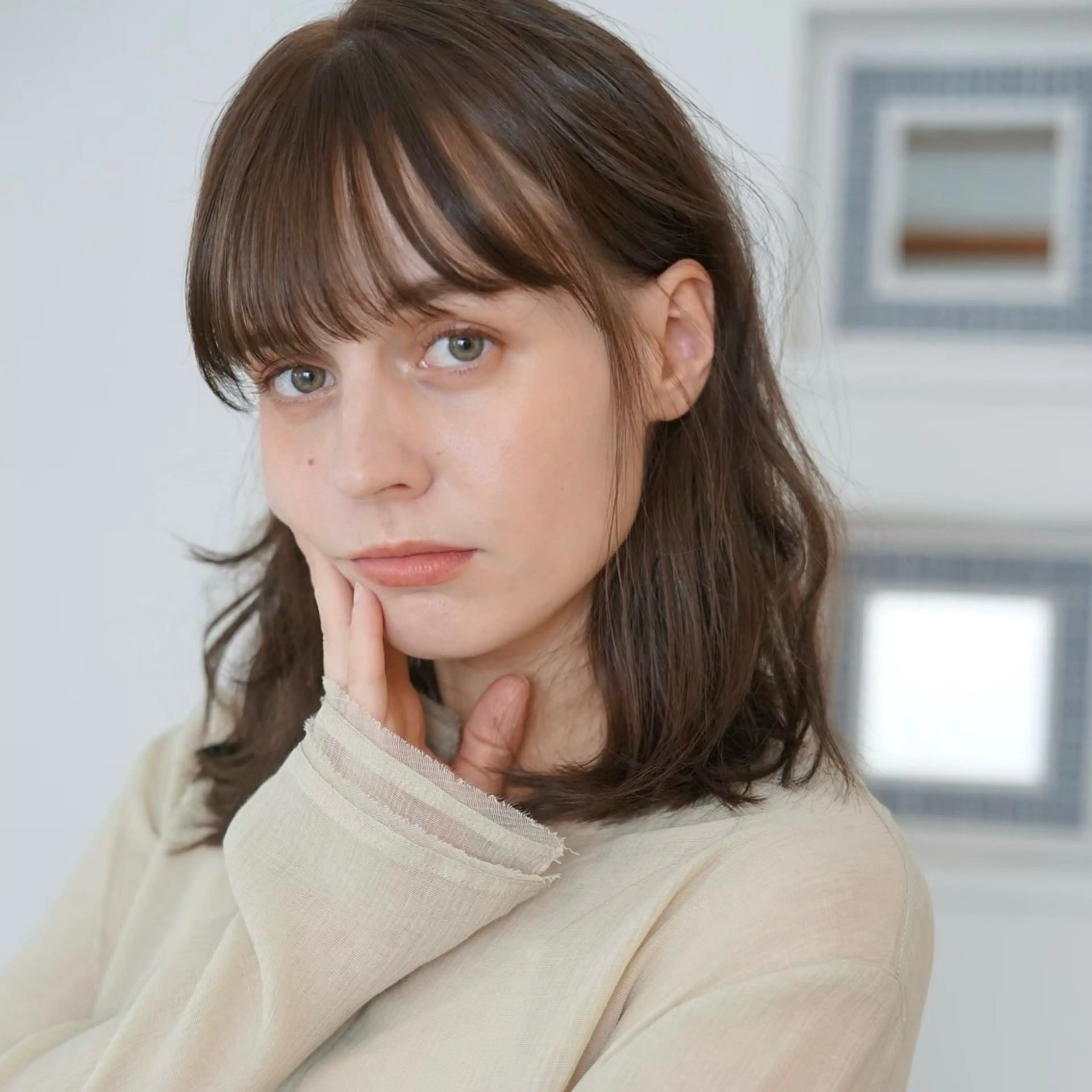 【ご来店2回目以降のお客様へ】✂️前髪カット✂️＋💆‍♀️ヘッドスパ20min◎(シャンプーブロー込み)🌱の写真