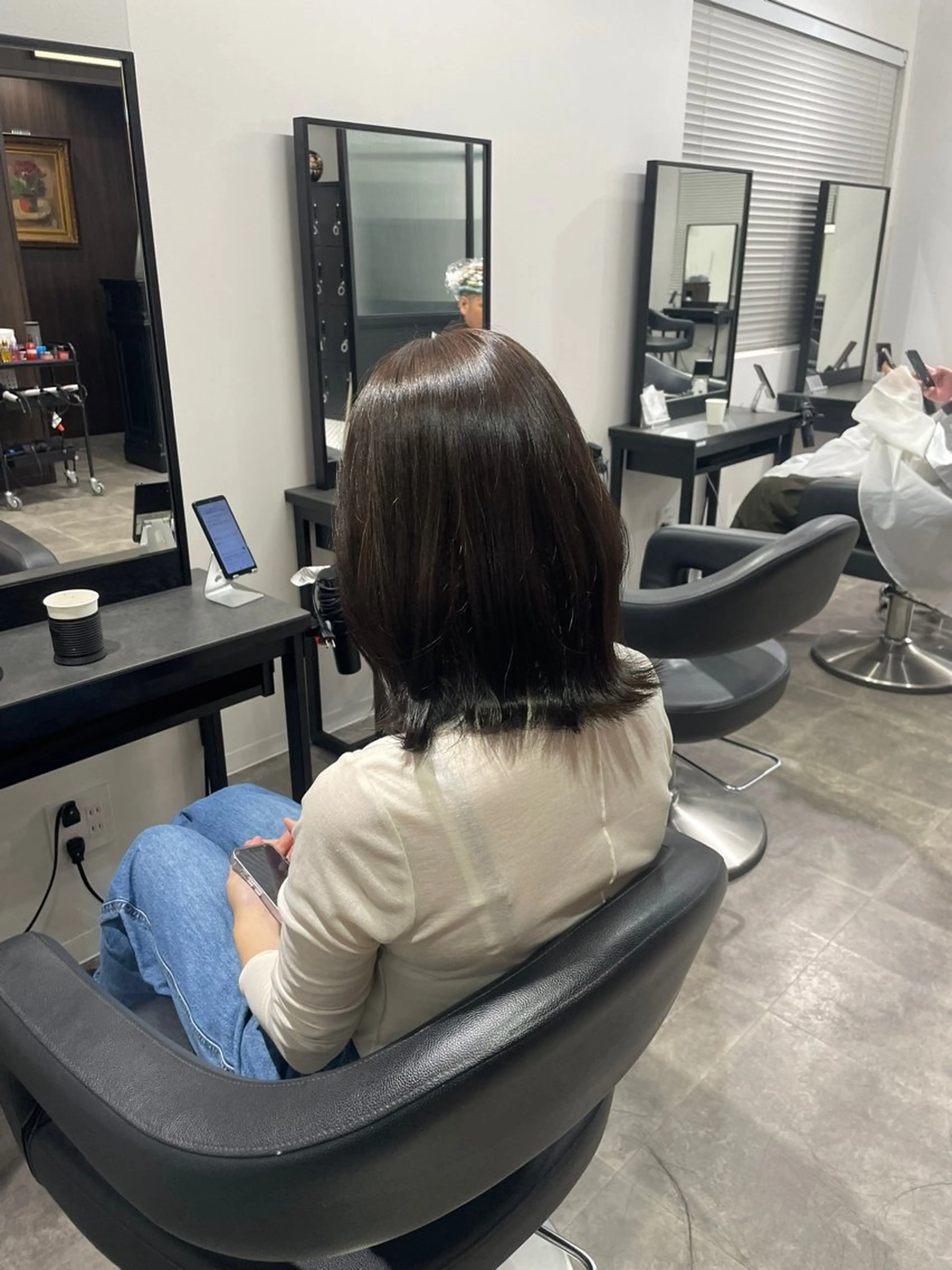 ミディアム カラー 🤍透明感推しカラー 🤍yui‪💞✨のヘアスタイル