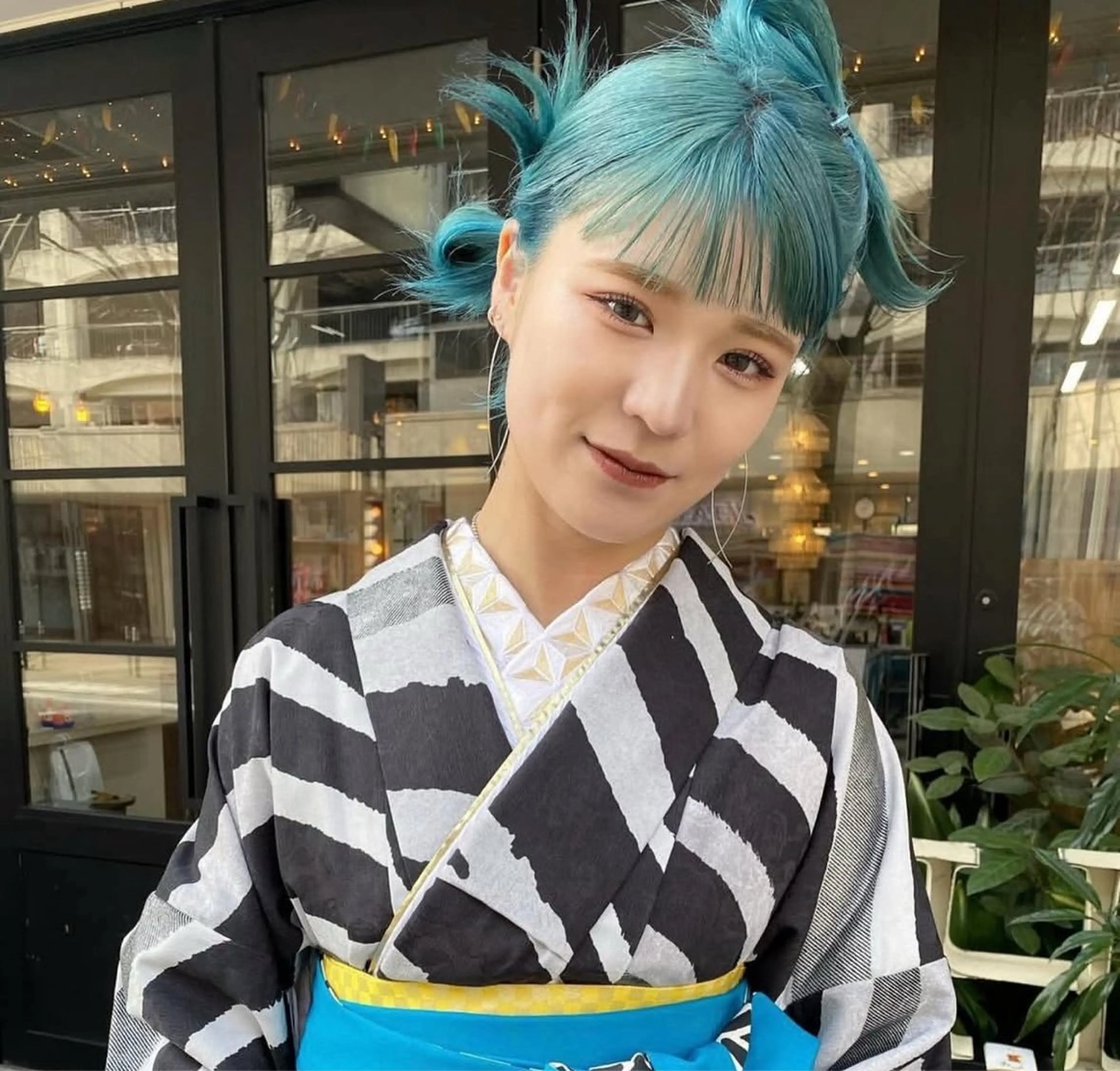 ミディアム ヘアアレンジ ヘアセット hair salon　丹tan所属・Rena✴︎トレンド ×スタンダードMIXのヘアスタイル