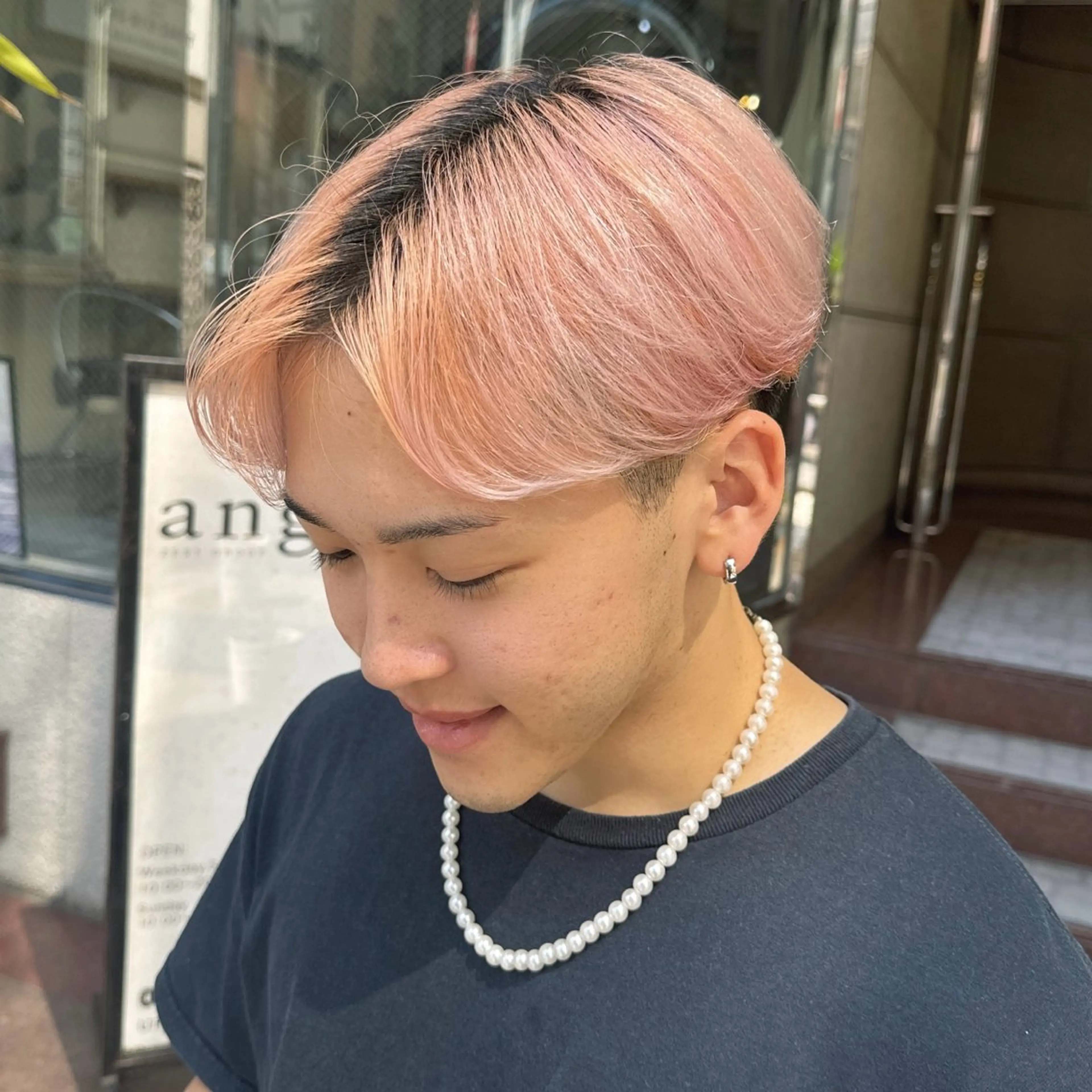 カラー メンズ フェザーパーマ🌙 毛流れ yuzukiのヘアスタイル