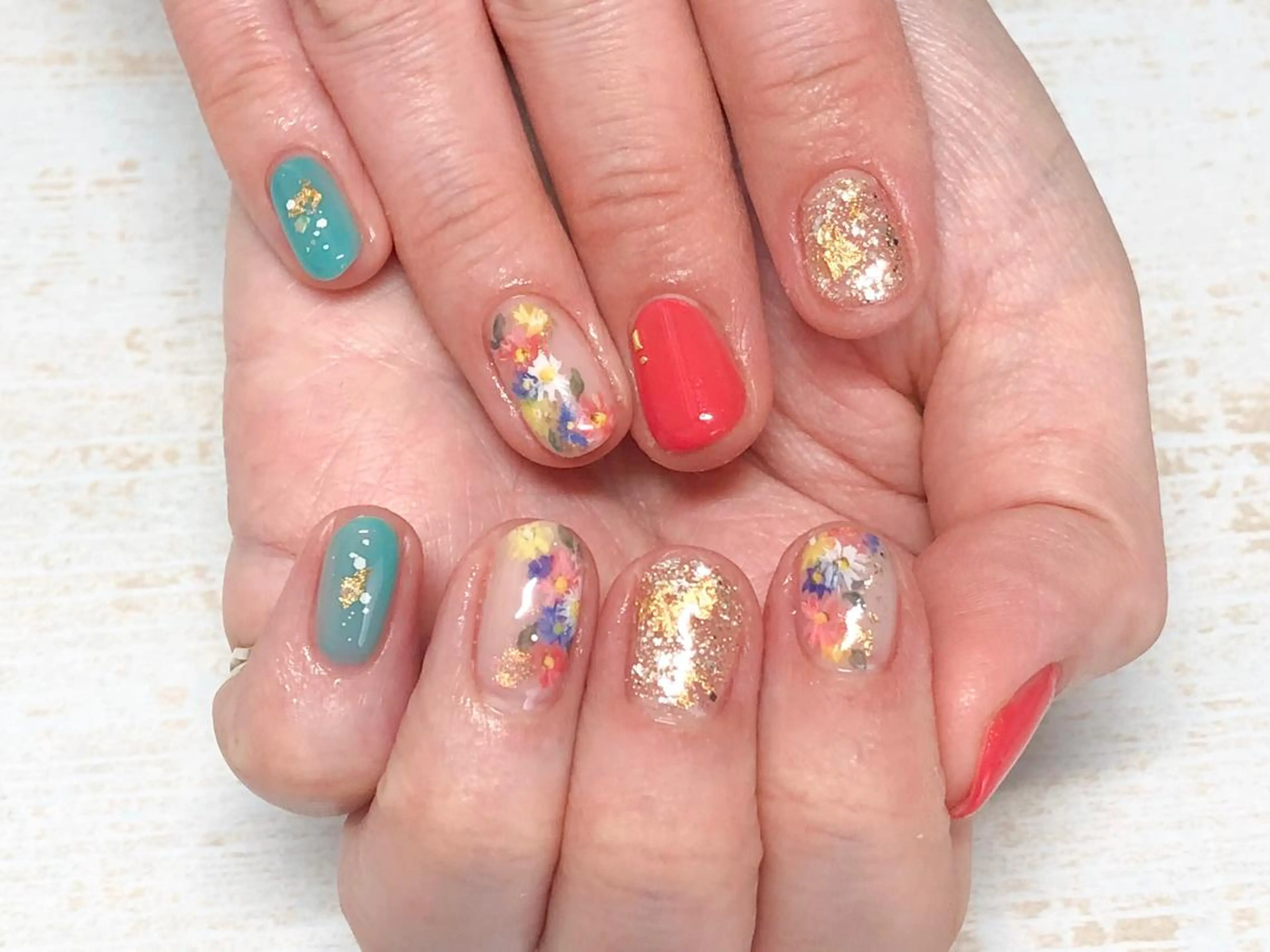 ネイル 𖡼 yumenoのネイルデザイン