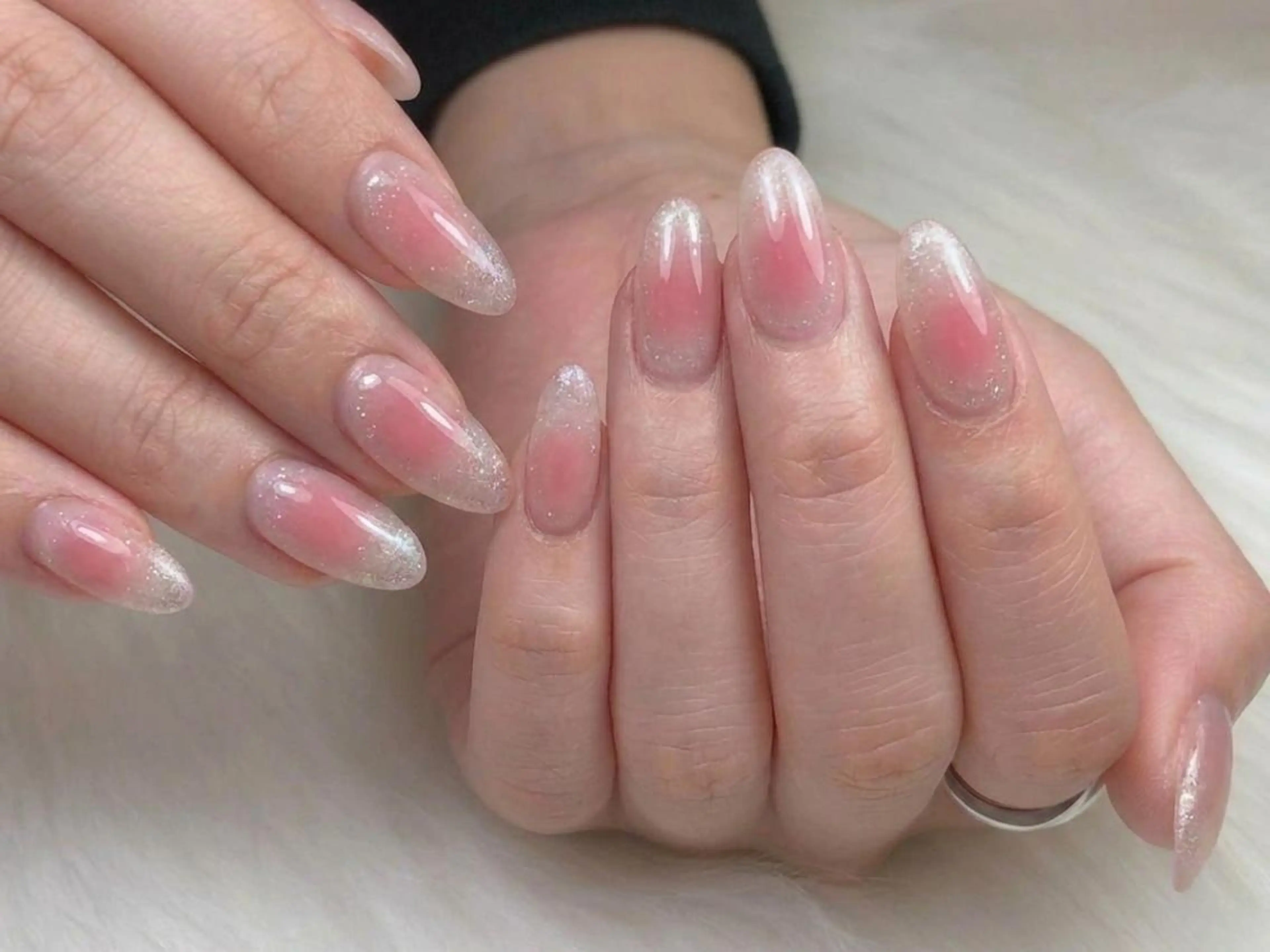 ネイル ジェルネイル 韓国ネイル パラジェル ワンホンネイル MIHANA 西川口 /Jrネイリストのネイルデザイン