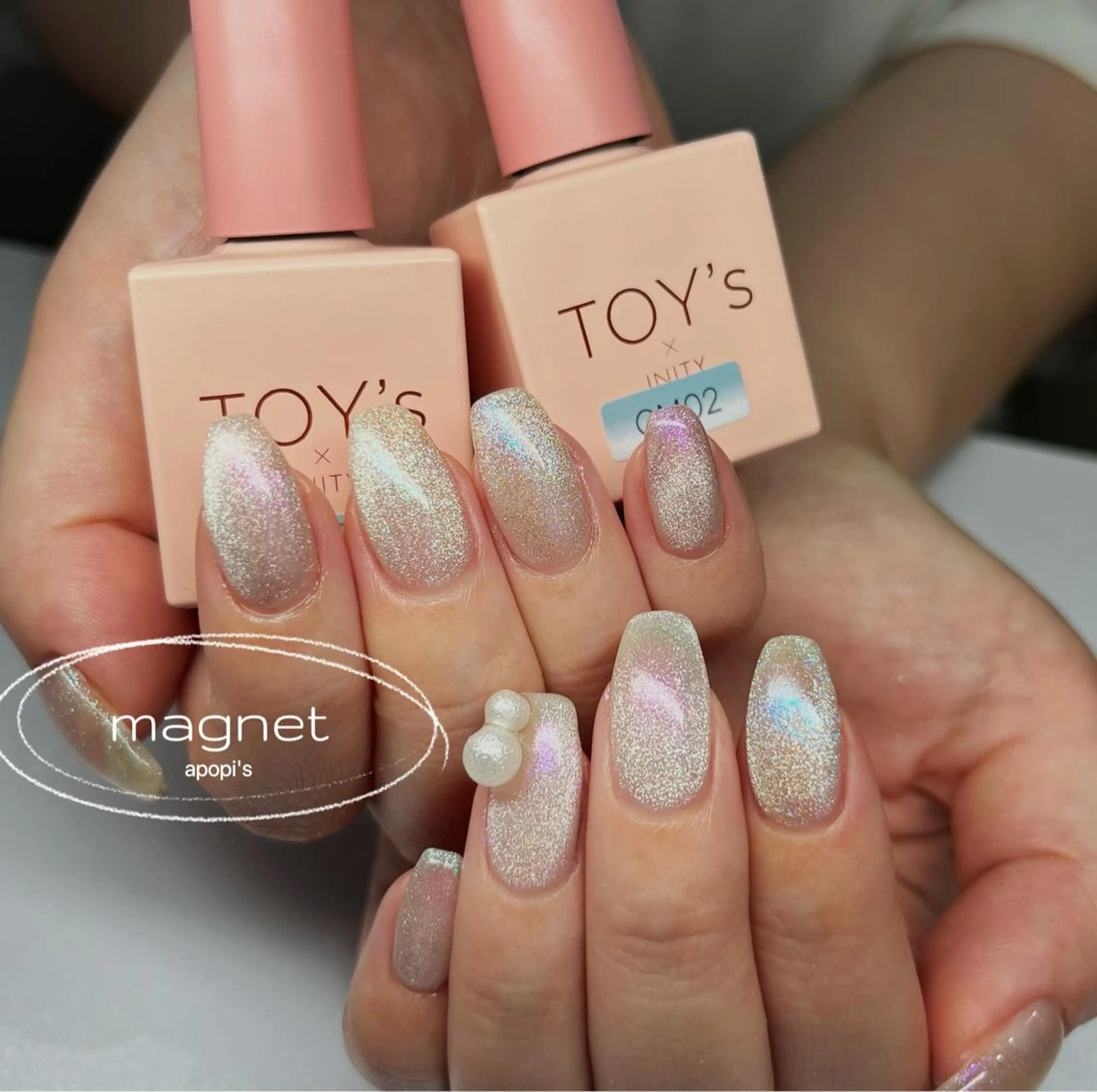 ミディアム ネイル マツエク・マツパ ハンドネイル apopi's所属・apopis＊ close23:00のネイルデザイン