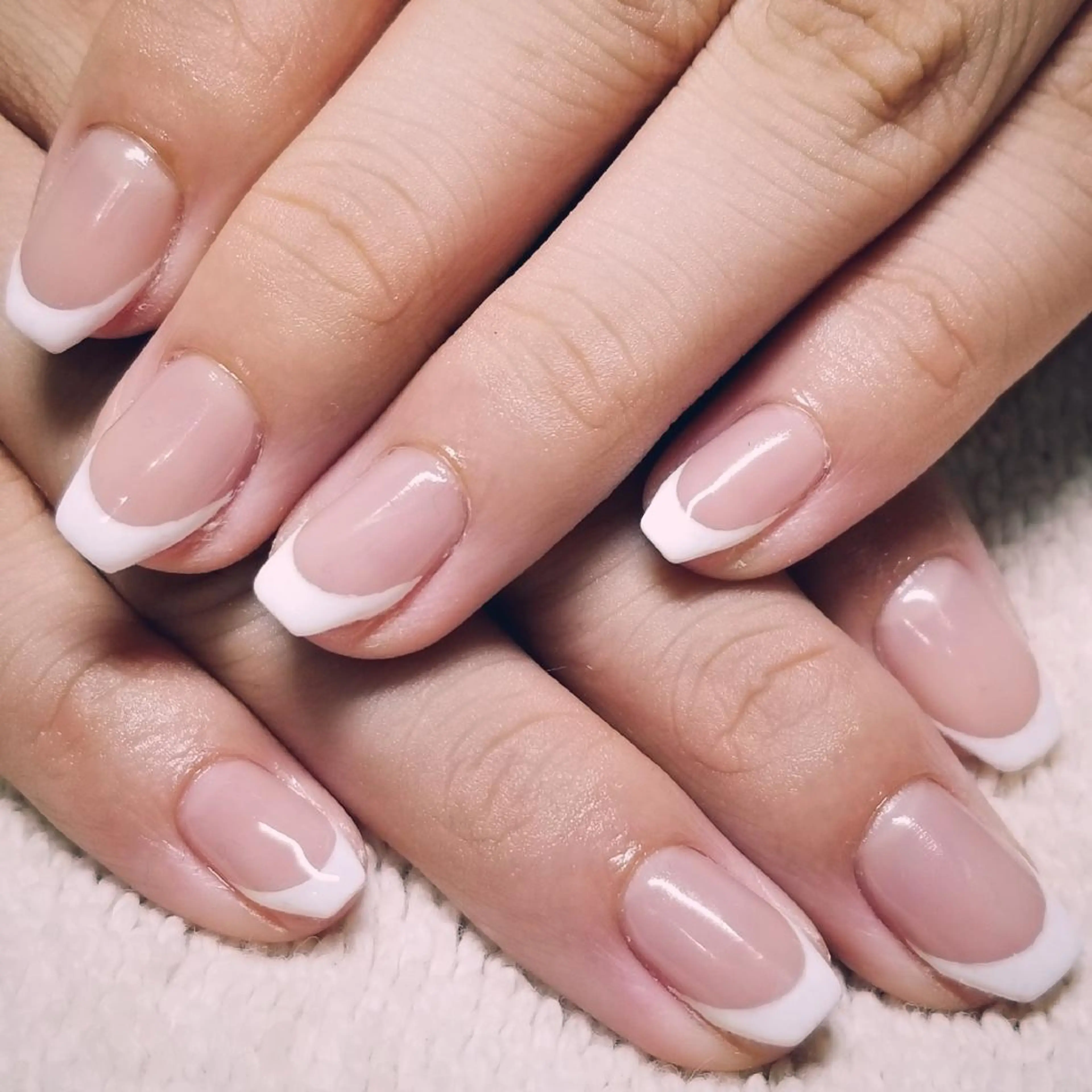 ネイル クリアネイル フレンチネイル シンプルネイル ハンドネイル よしだ ひろきのネイルデザイン