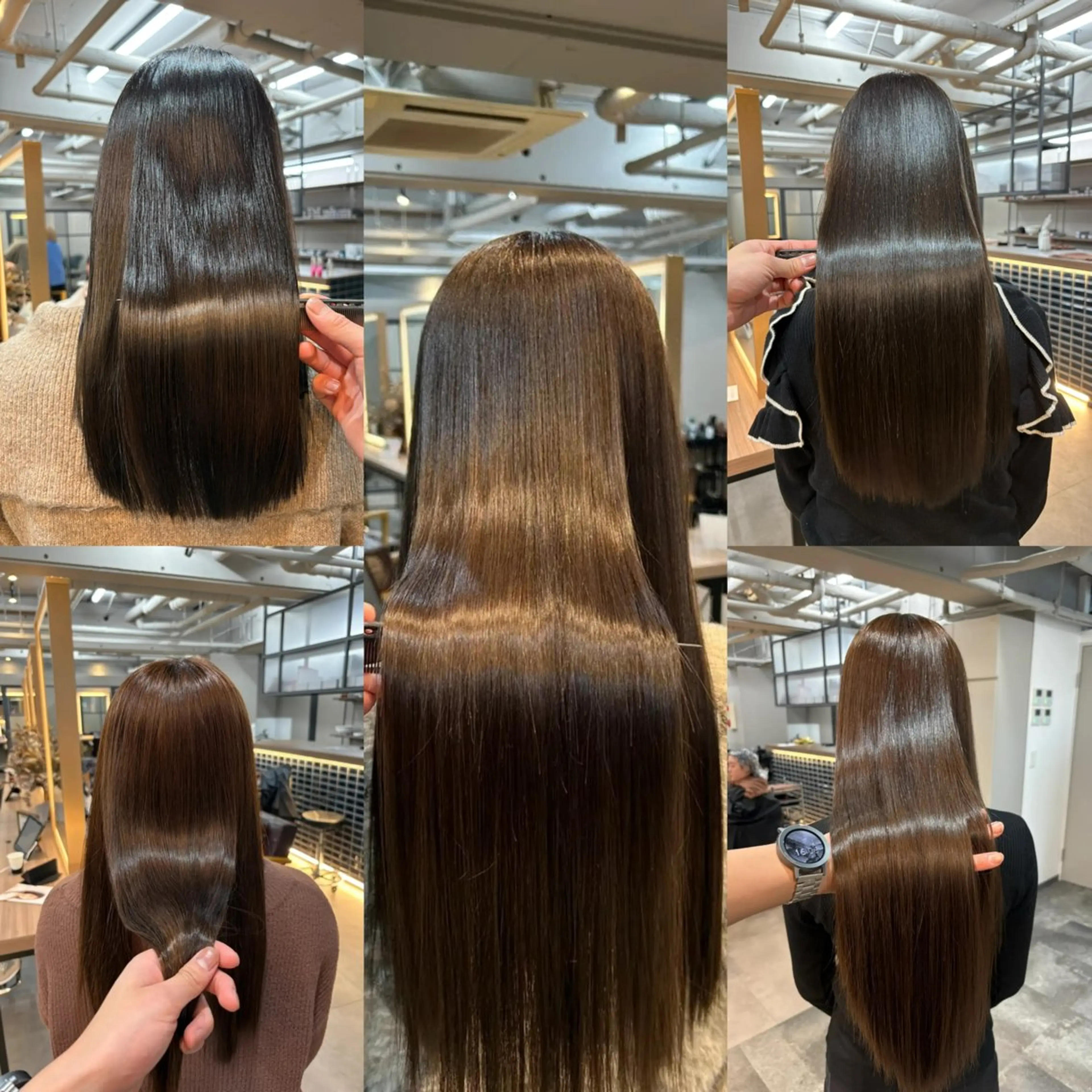 セミロング 髪質改善 ヘアカラー 💠髪質改善／艶髪 平松世麗💠のヘアスタイル