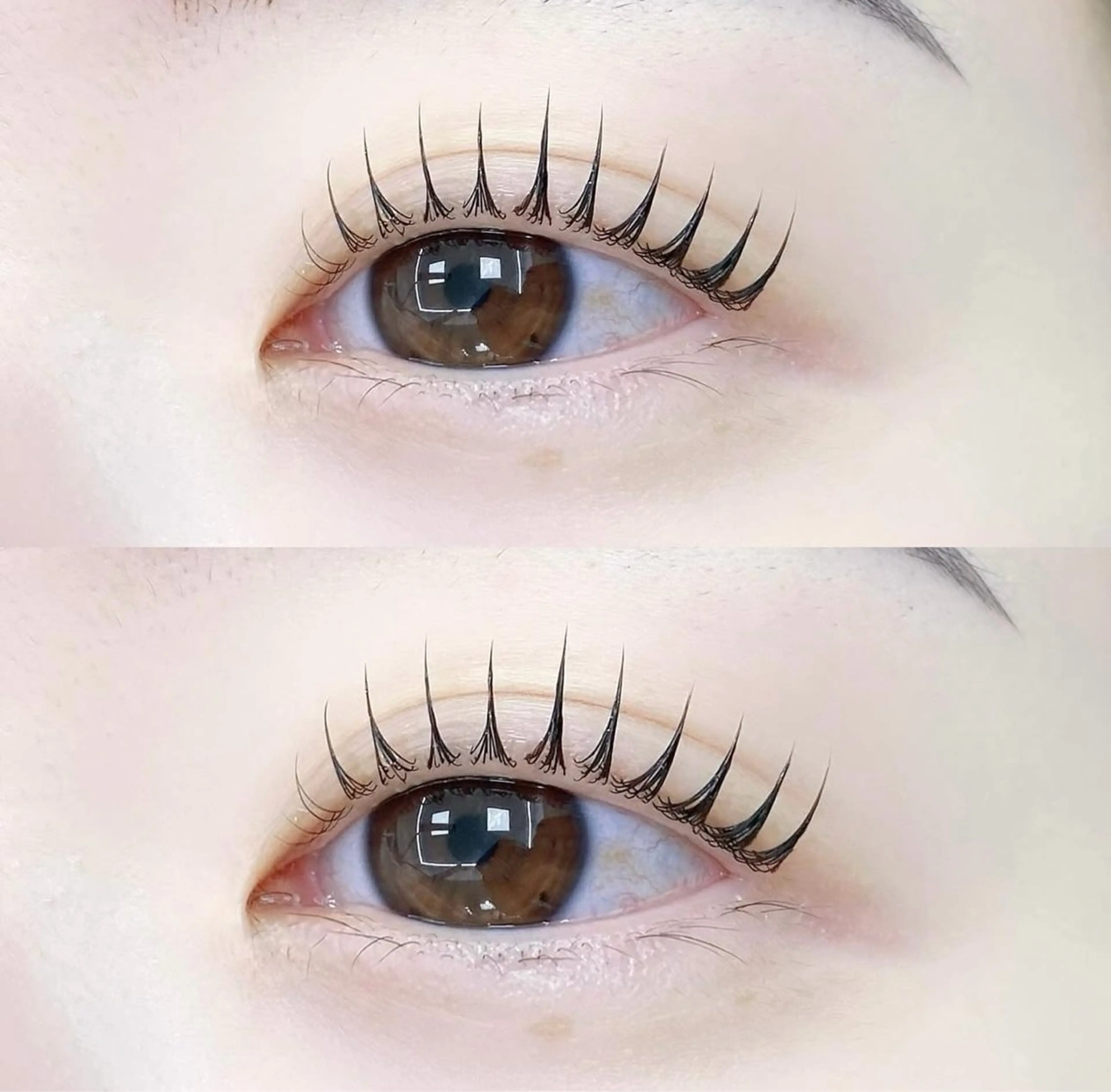 マツエク・マツパ 束感まつ毛 韓国風マツエク パリジェンヌラッシュリフト マツパ 池袋💖 チルザルトサロンのマツエク・マツパデザイン